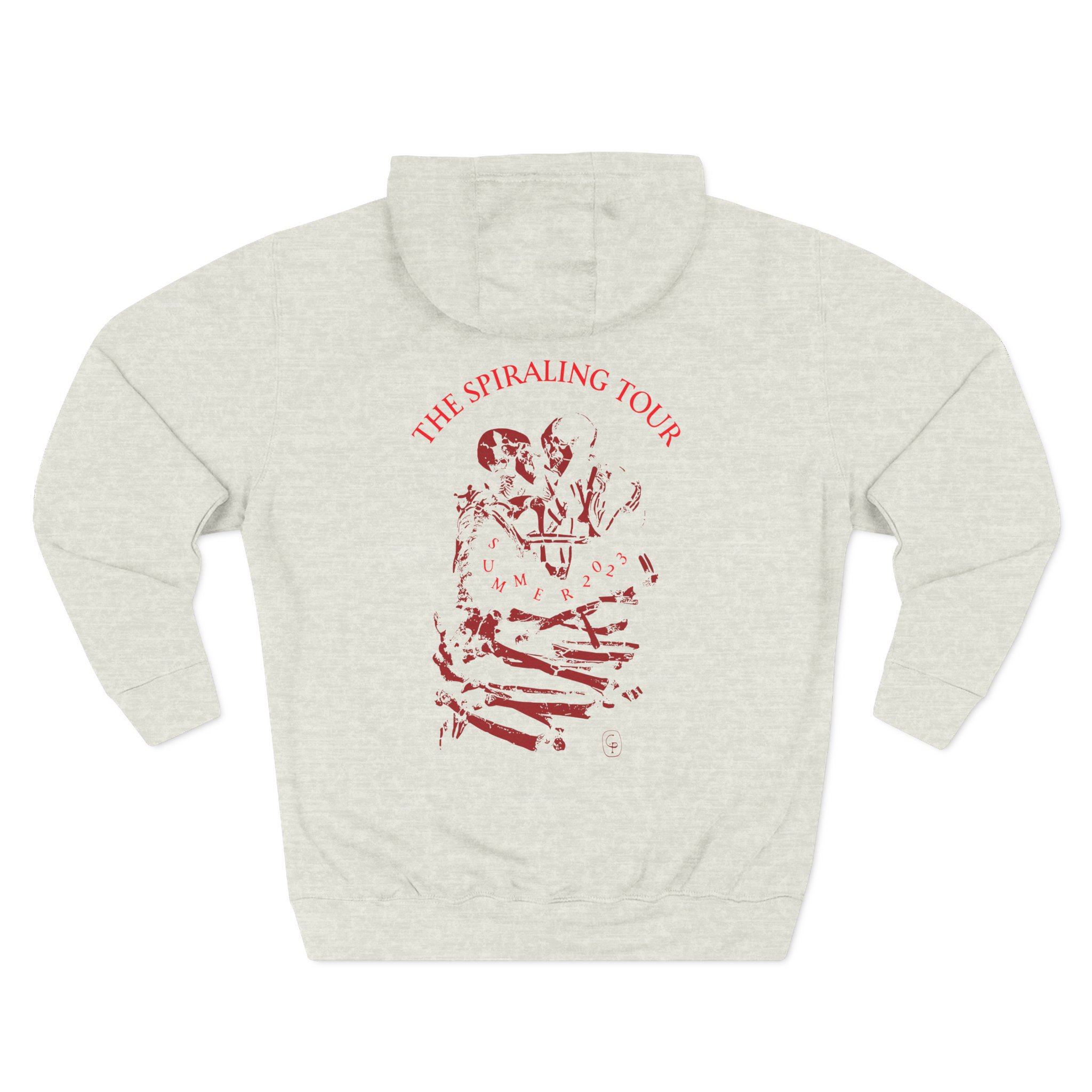 Caroline Polachek Volcano Spiraling Tour Three-Panel Fleece Hoodie - Image 8