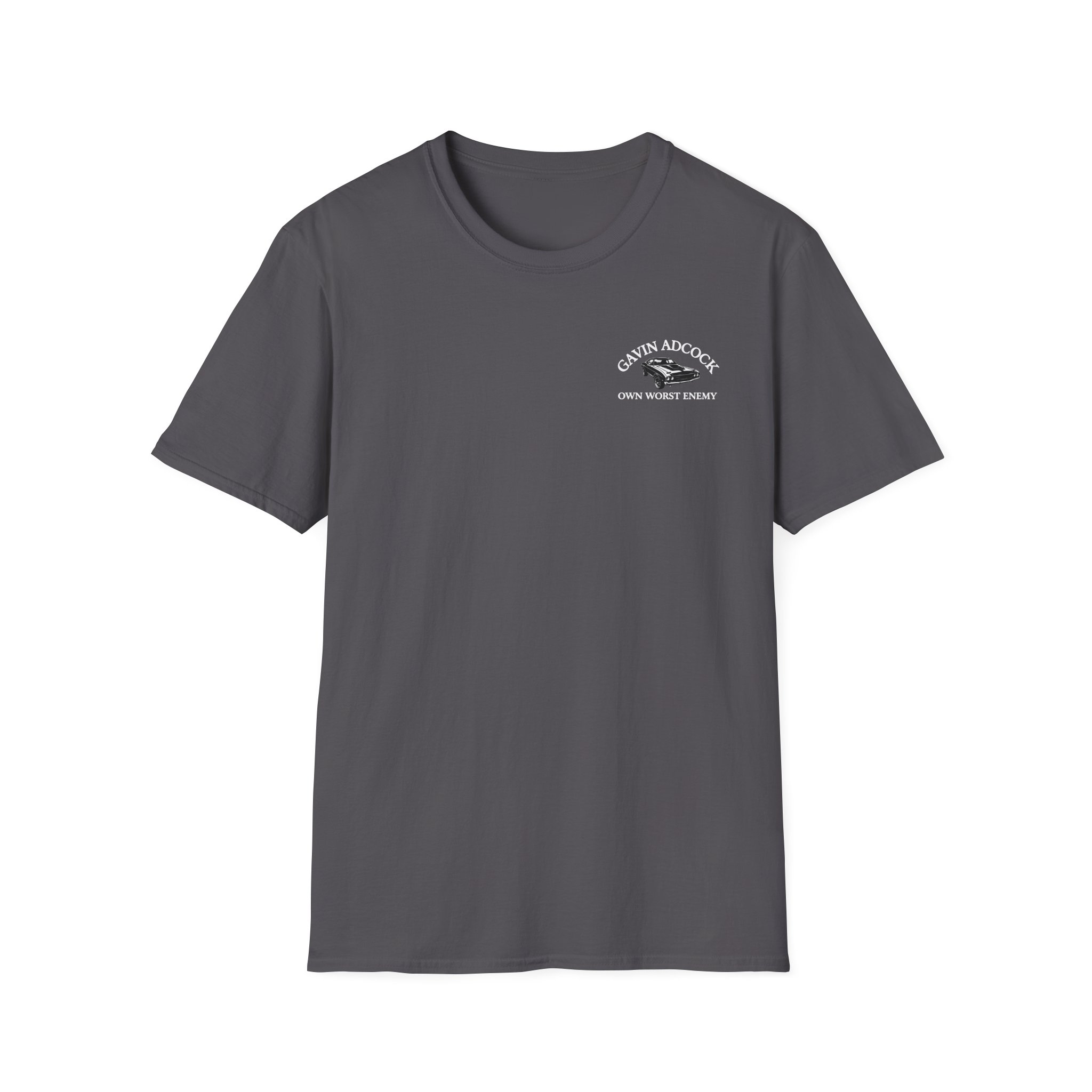 Gavin Adcock My Own Worst Enemy Unisex Softstyle T-Shirt - Image 9