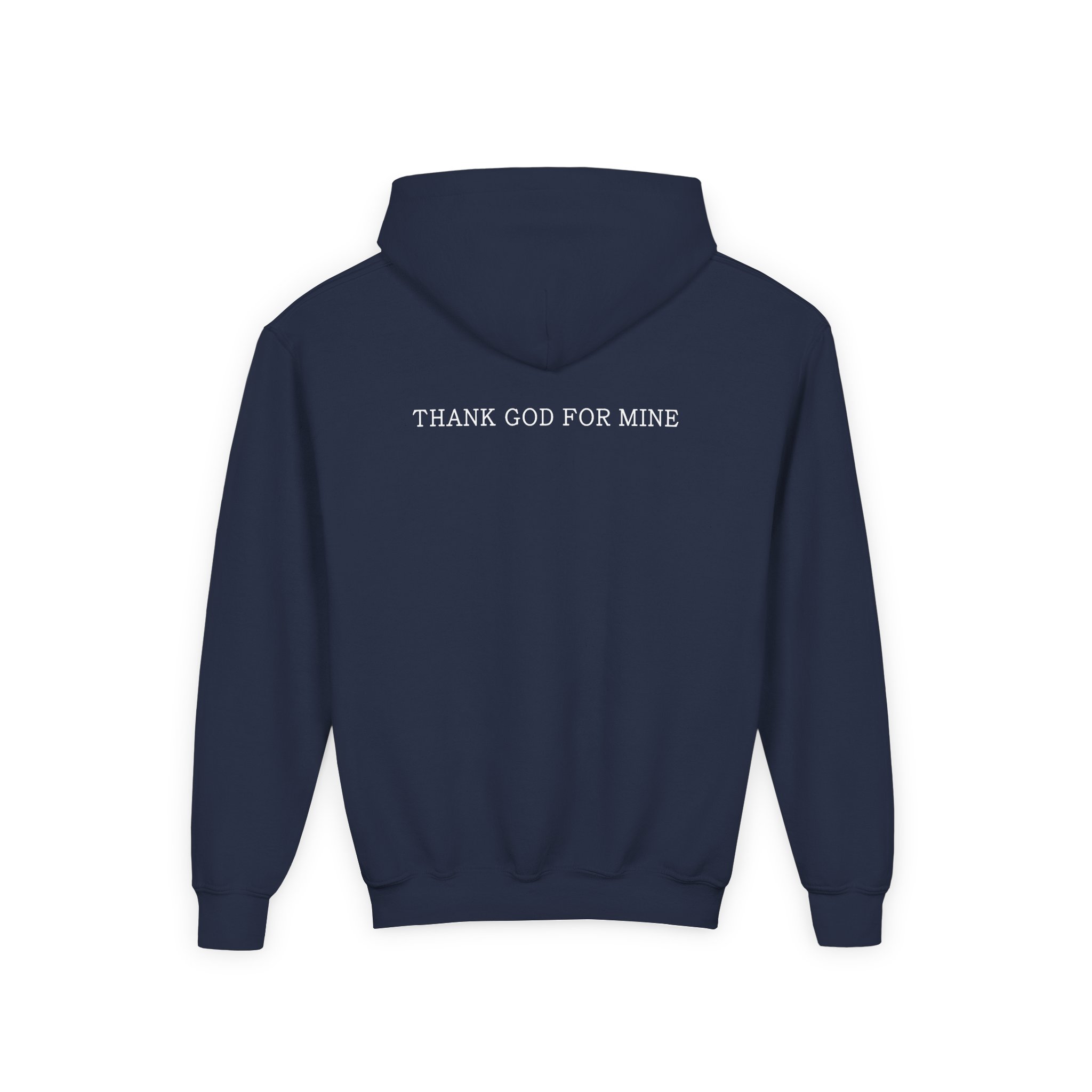 Megan Moroney God Bless the Girls Inside Out Youth Heavy Blend Hooded Sweatshirt - Image 12