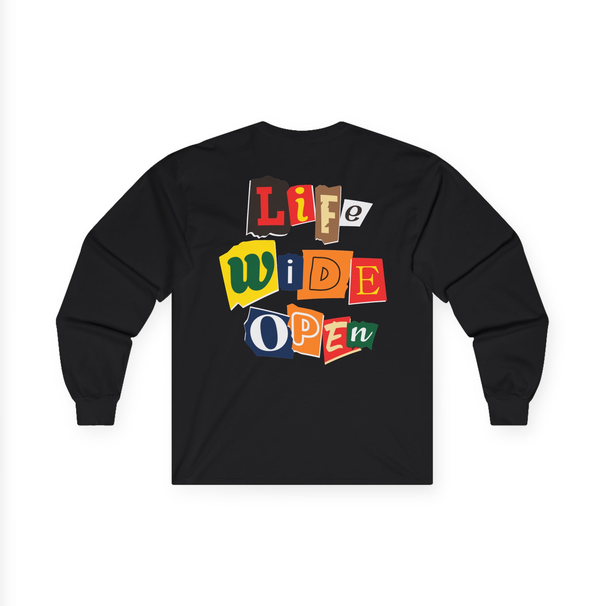 Cboystv Ransom Note Unisex Ultra Cotton Long Sleeve Tee - Image 2
