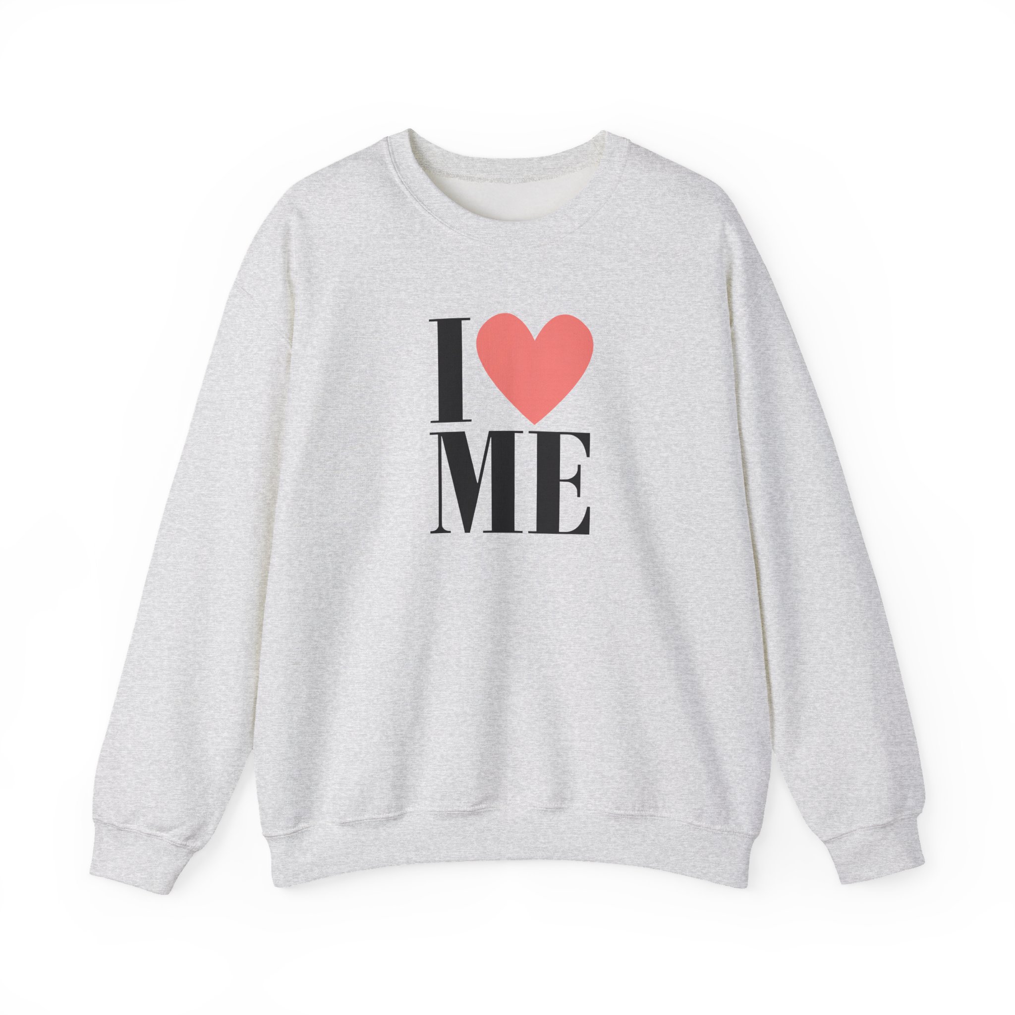 D L I Love Me Unisex Heavy Blend™ Crewneck Sweatshirt - Image 3