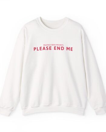 Paleface Swiss End Me Unisex Heavy Blend™ Crewneck Sweatshirt