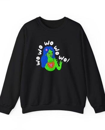 The Aquabats Martian Girl Unisex Heavy Blend™ Crewneck Sweatshirt