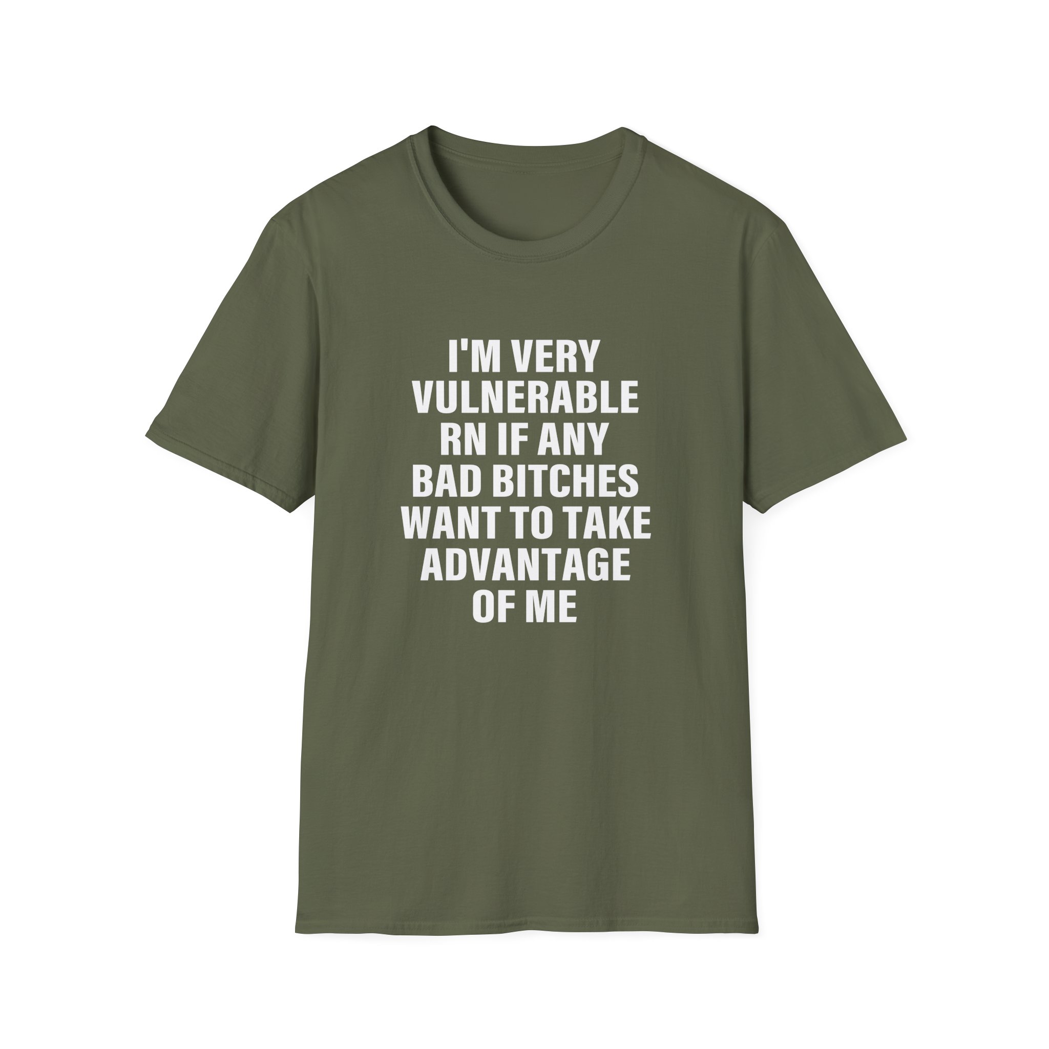 Dom Dolla I'm Very Vulnerable Rn if Any Bad Bitches Want to Take Advantage of Me Unisex Softstyle T-shirt - Image 7
