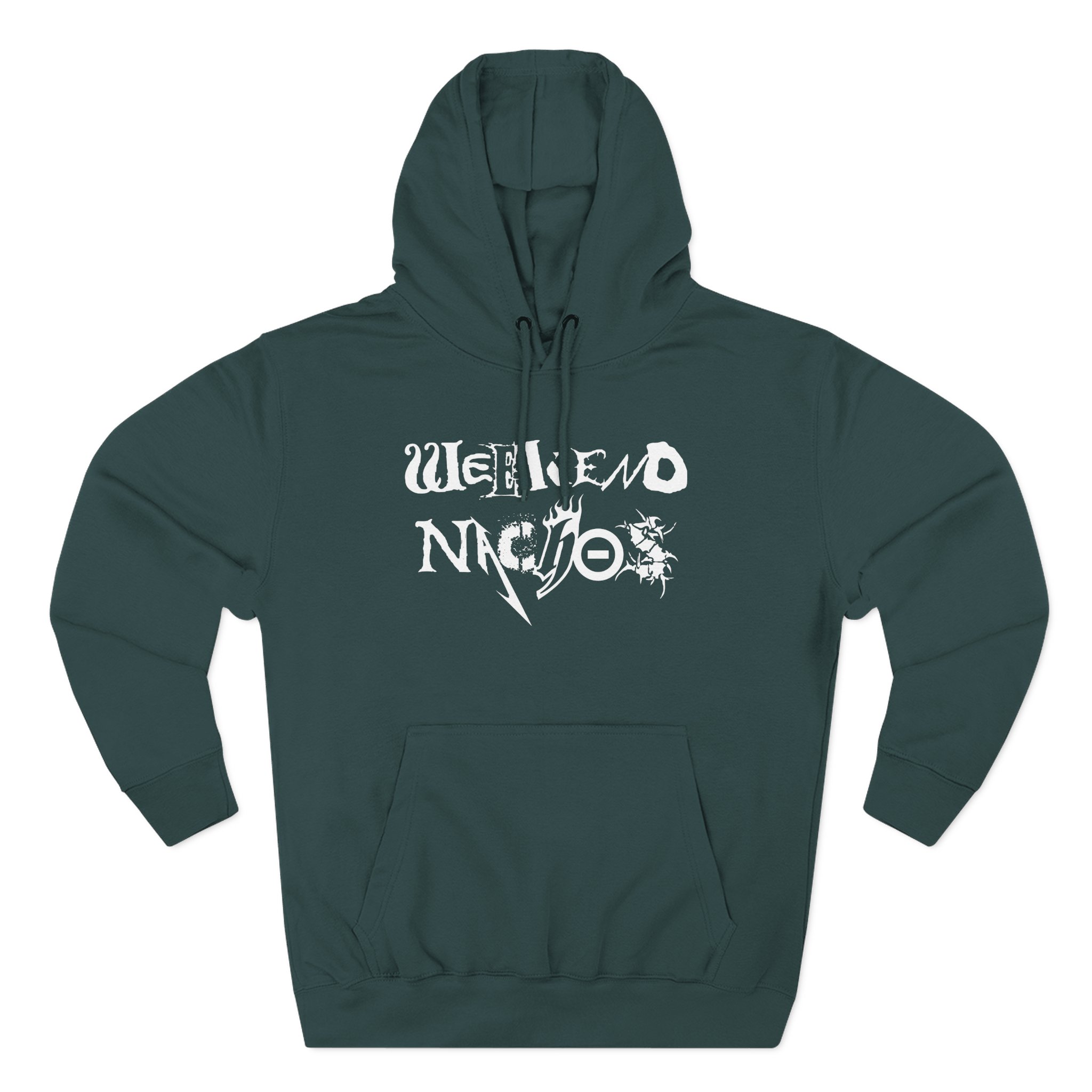 Weekend Nachos Three-Panel Fleece Hoodie - Image 7