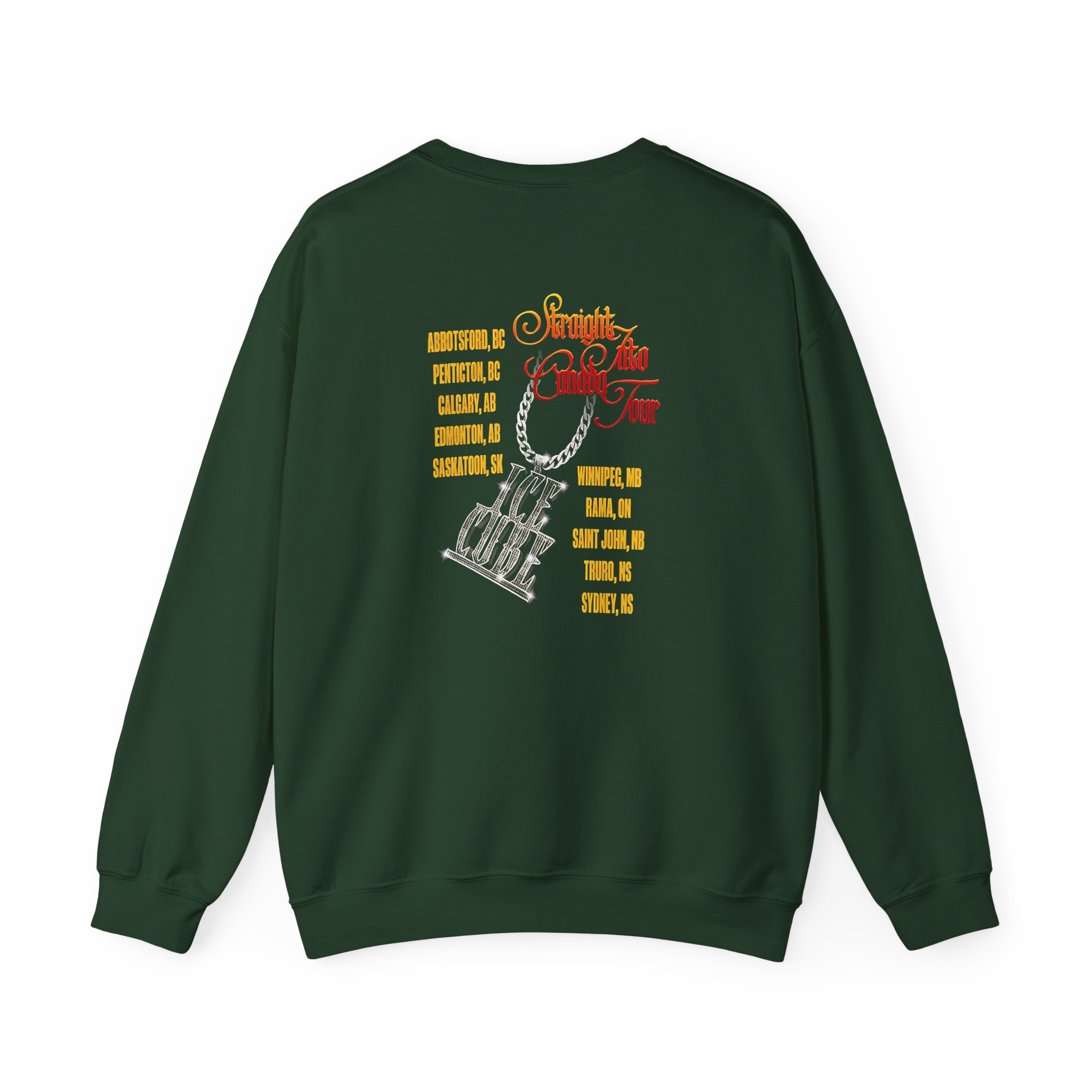 Ice Cube Straight Into Canada Unisex Heavy Blend™ Crewneck Sweatshirt - Image 6