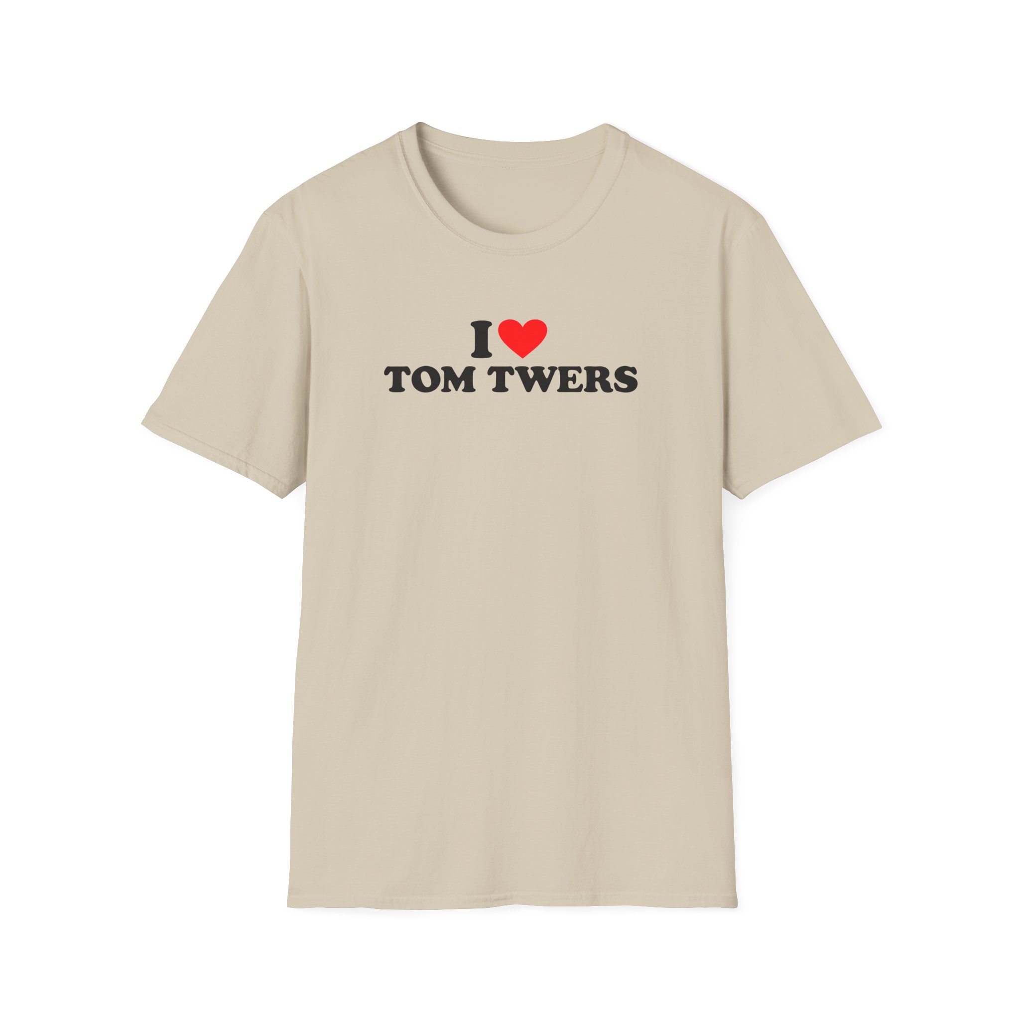 Tom Twers I Love Unisex Softstyle T-Shirt - Image 3