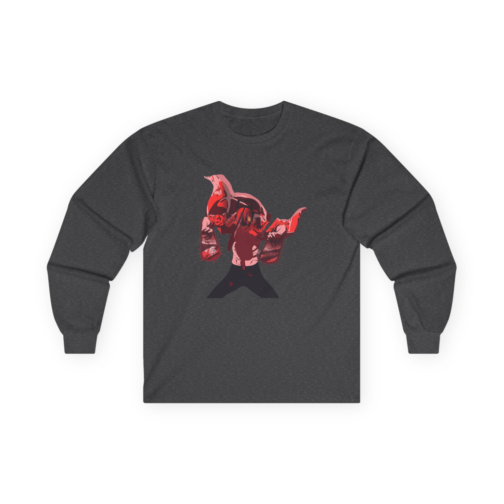 Chainsaw Man X Dim Mak Horror Unisex Ultra Cotton Long Sleeve Tee - Image 7