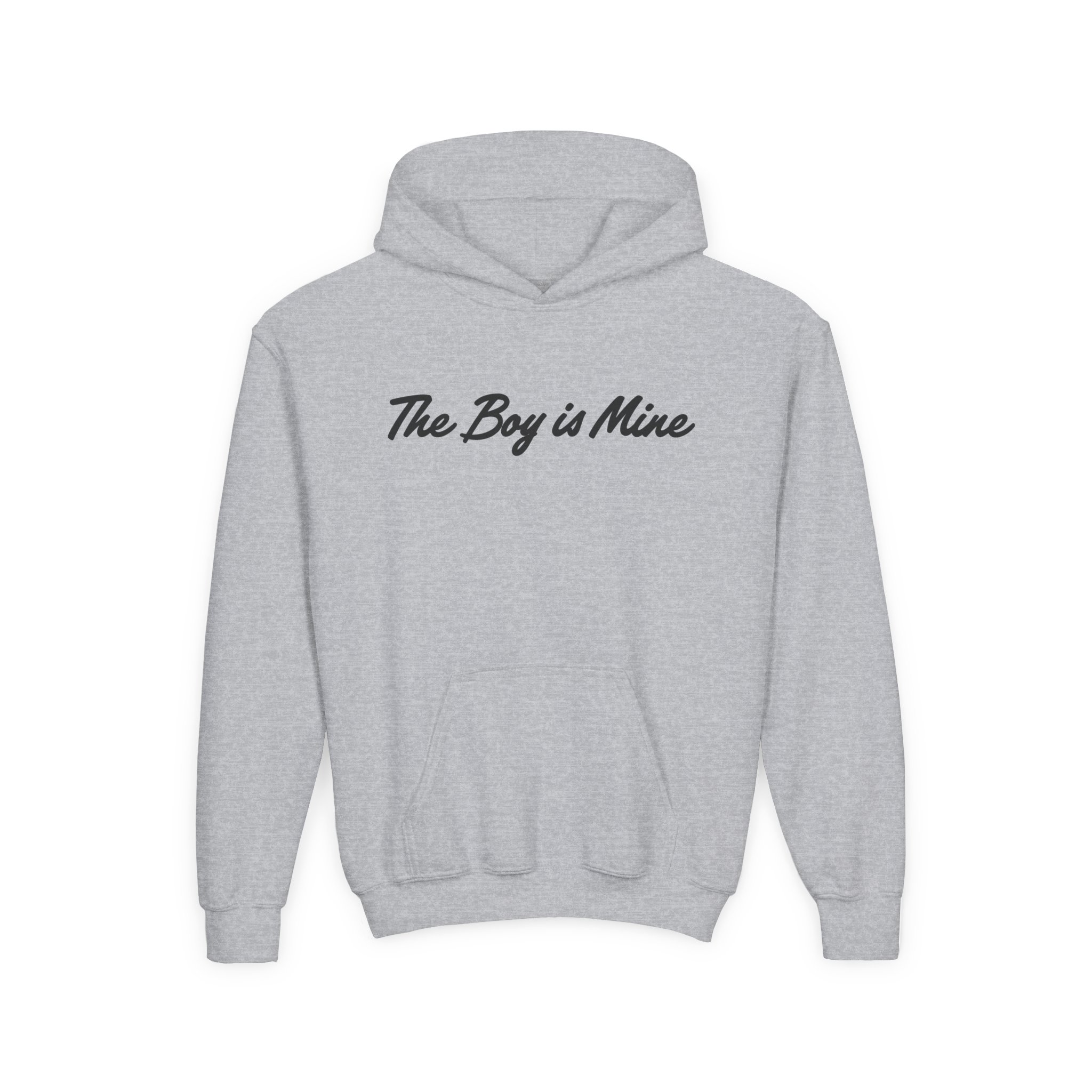 AG the boy is mine Youth Heavy Blend Hooded Sweatshirt - Image 3