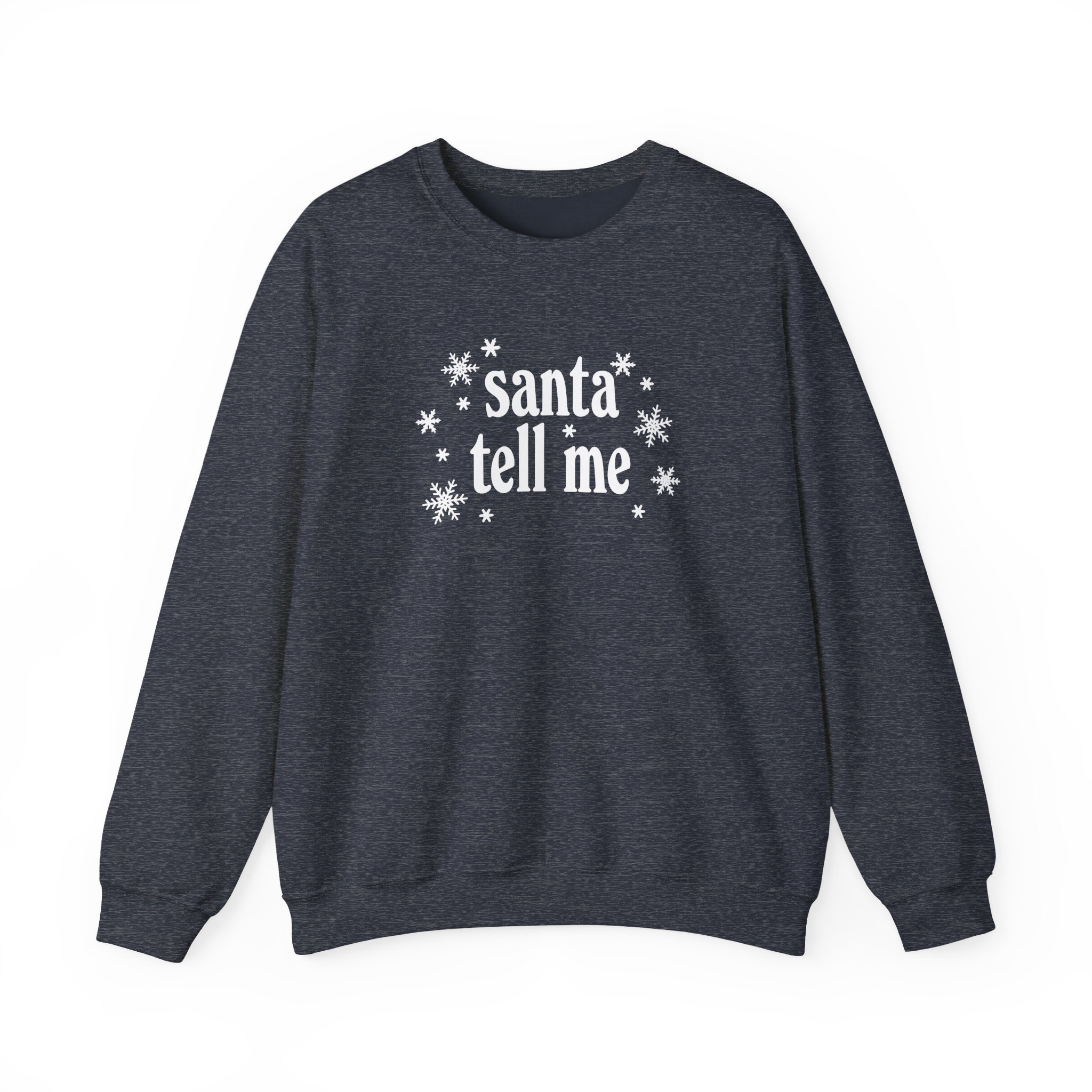 AG Santa Tell Me Unisex Heavy Blend™ Crewneck Sweatshirt - Image 11