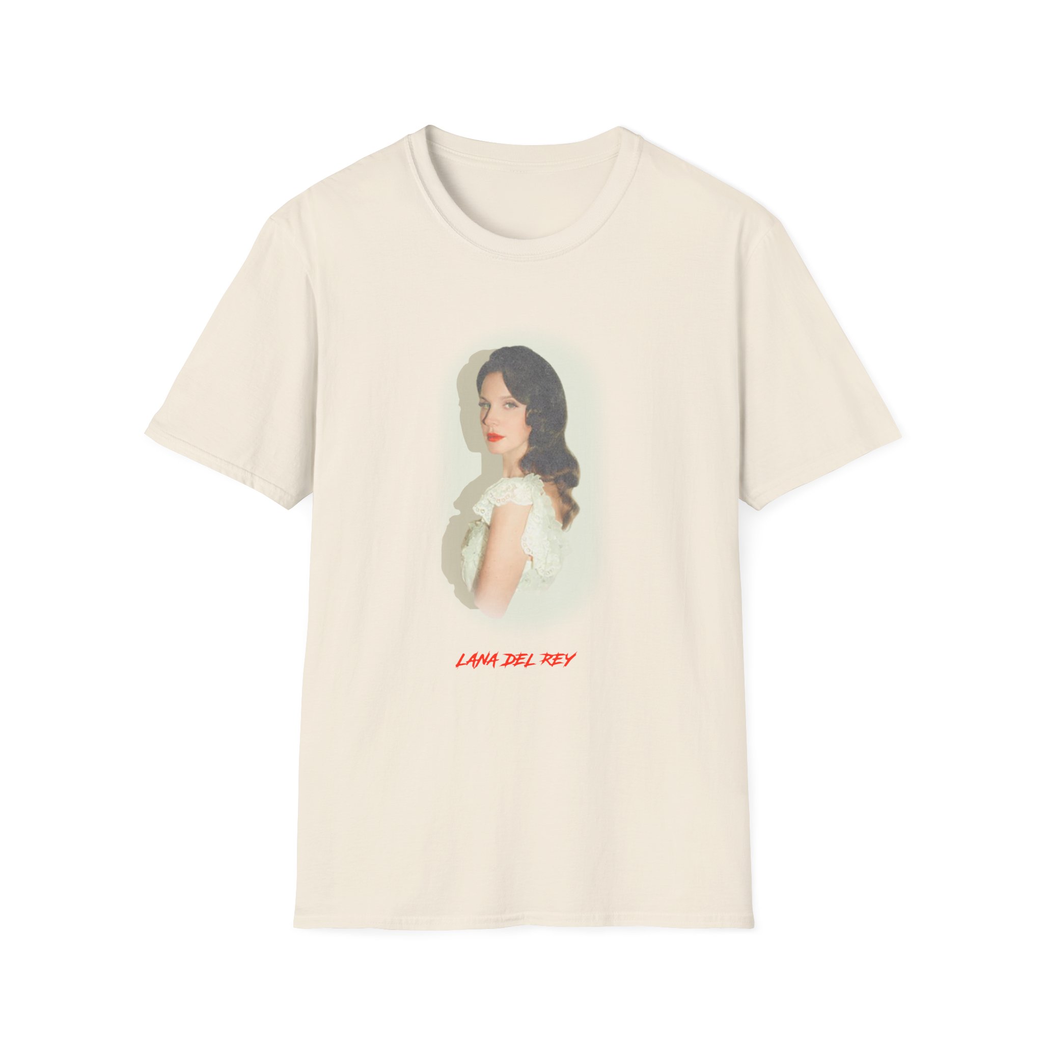 Lanadelrey Indio Portrait Unisex Softstyle T-Shirt - Image 5