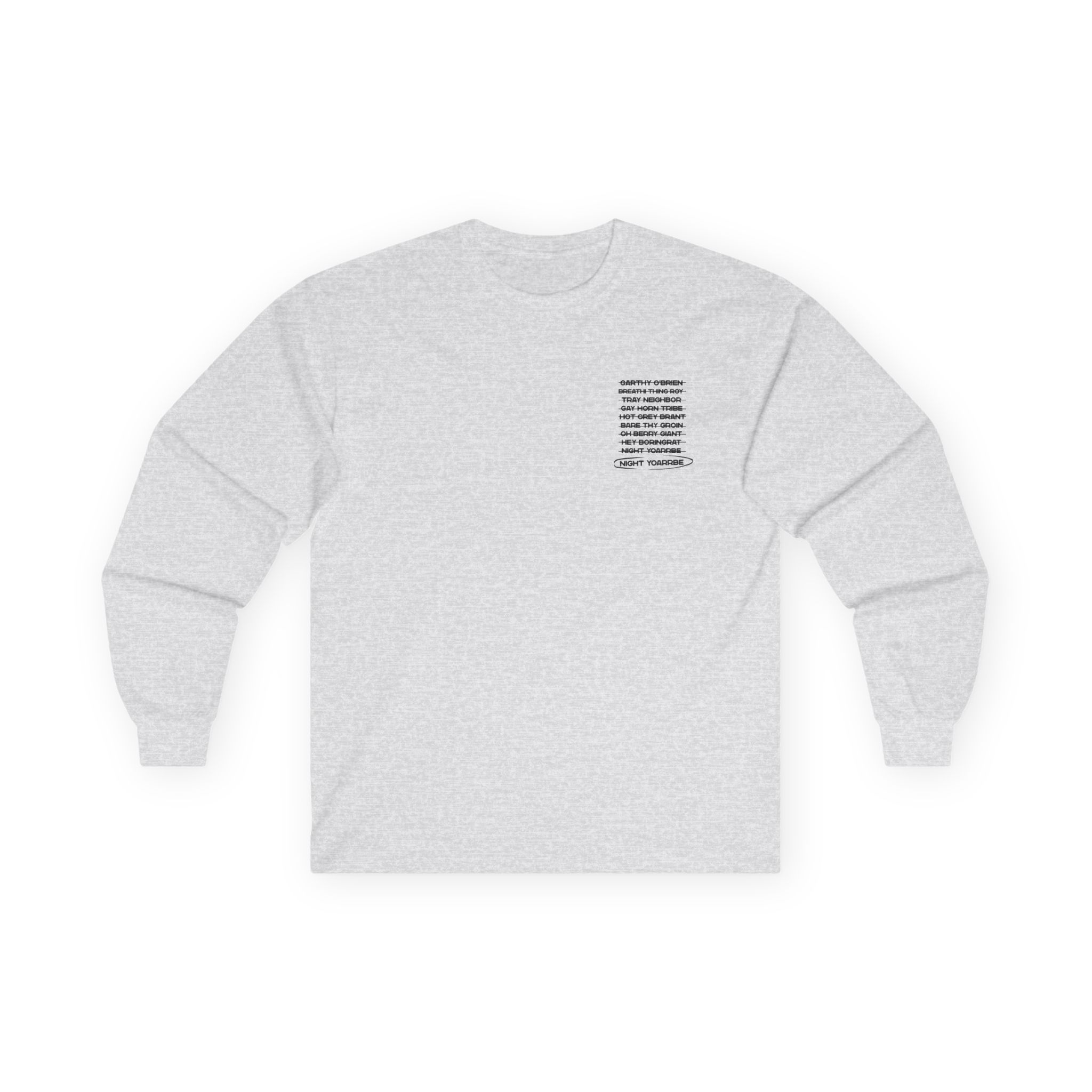 Dropout Night Yorb Anagram Unisex Ultra Cotton Long Sleeve Tee - Image 3