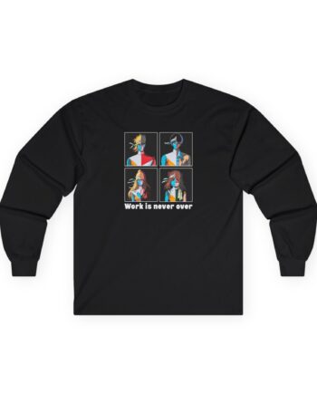 Daft Punk Work is never over Unisex Ultra Cotton Long Sleeve Tee