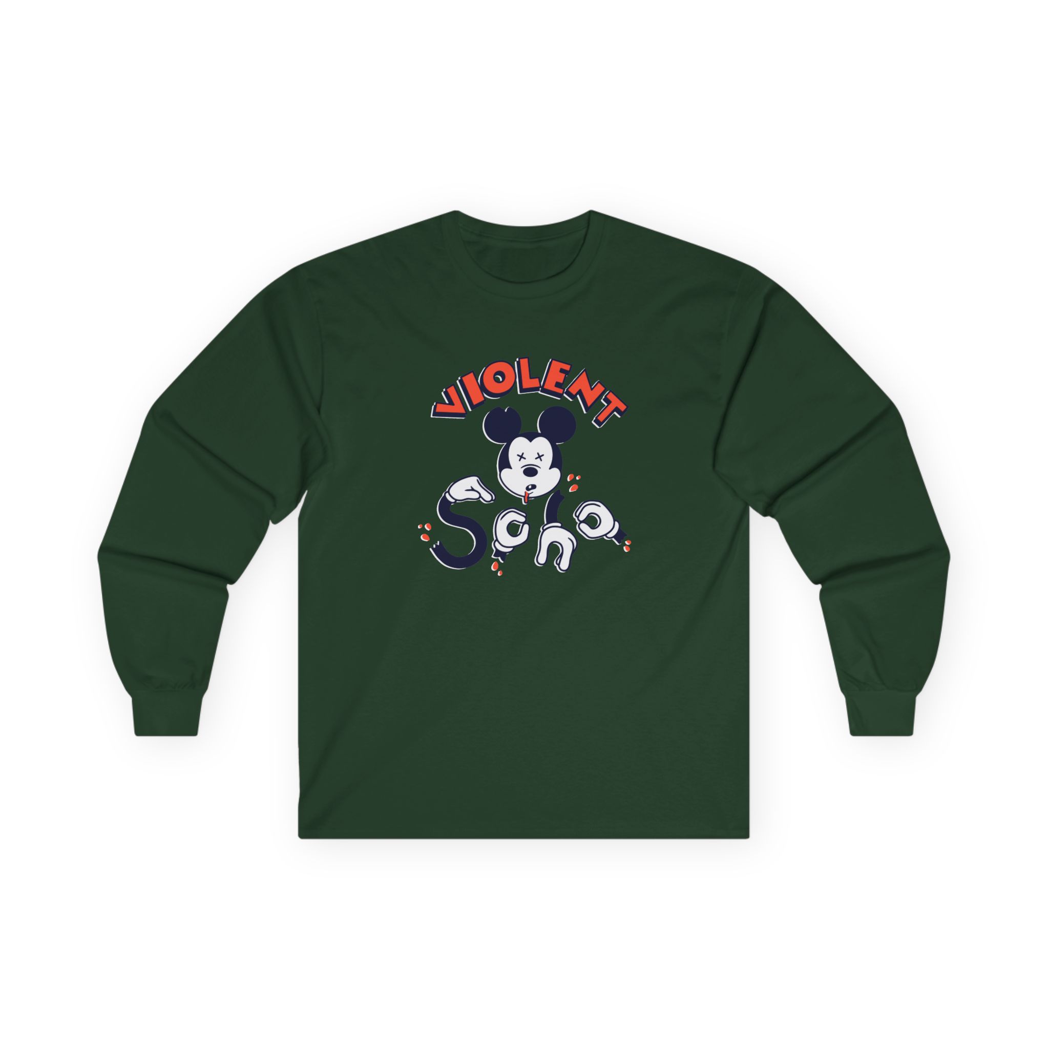 Violent Soho Dead Mouse Unisex Ultra Cotton Long Sleeve Tee - Image 11