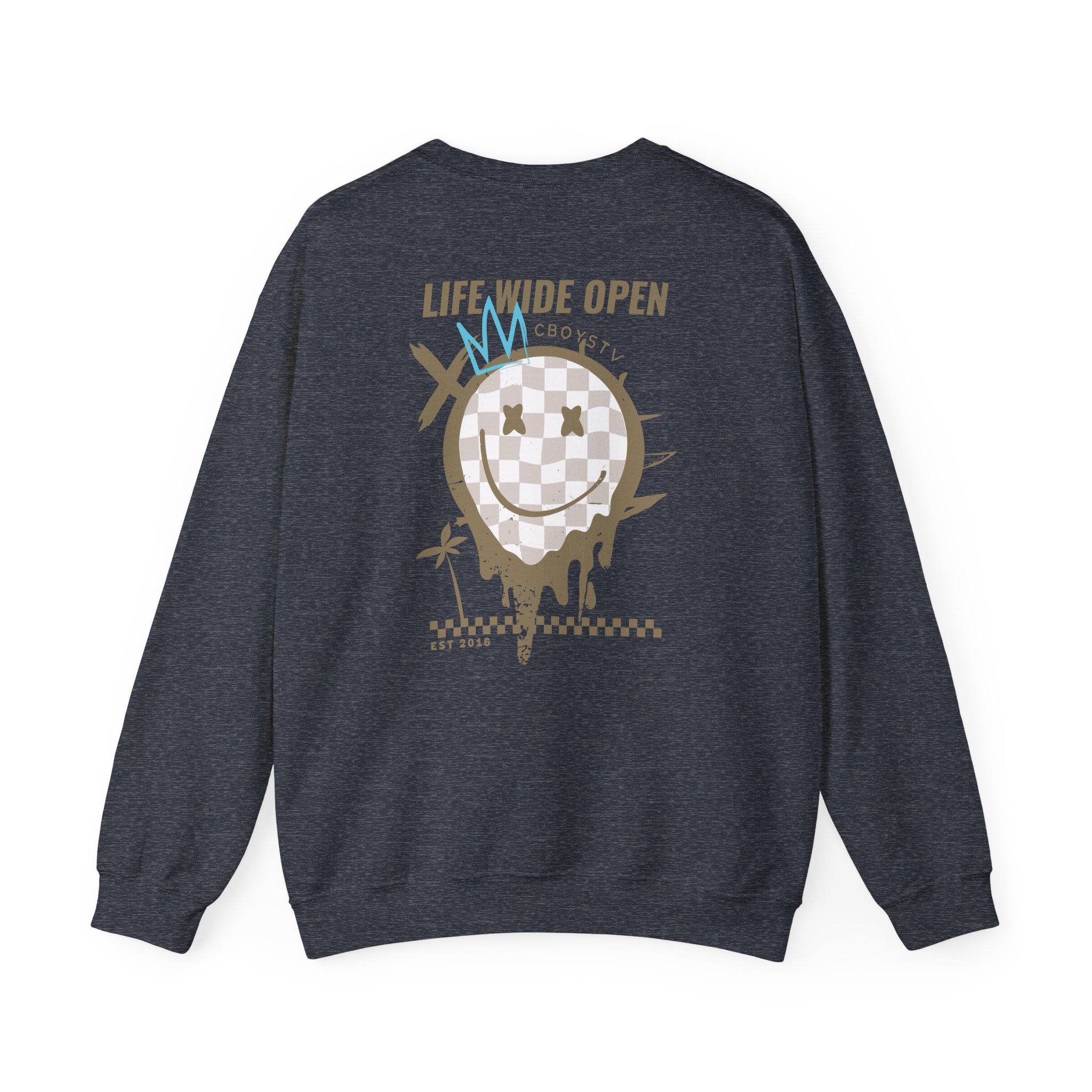 Cboystv Tan Rockstar Unisex Heavy Blend™ Crewneck Sweatshirt - Image 10
