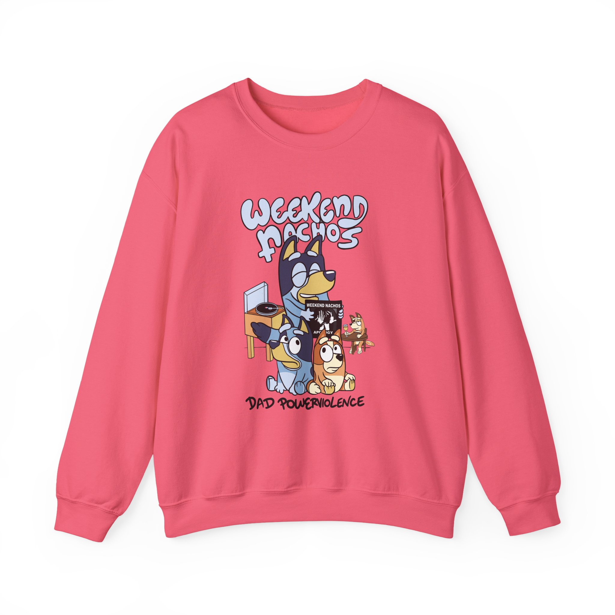 Weekend Nachos Unisex Heavy Blend™ Crewneck Sweatshirt - Image 15