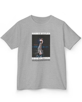 Love on Tour Gray Photo Kids Heavy Cotton™ Tee