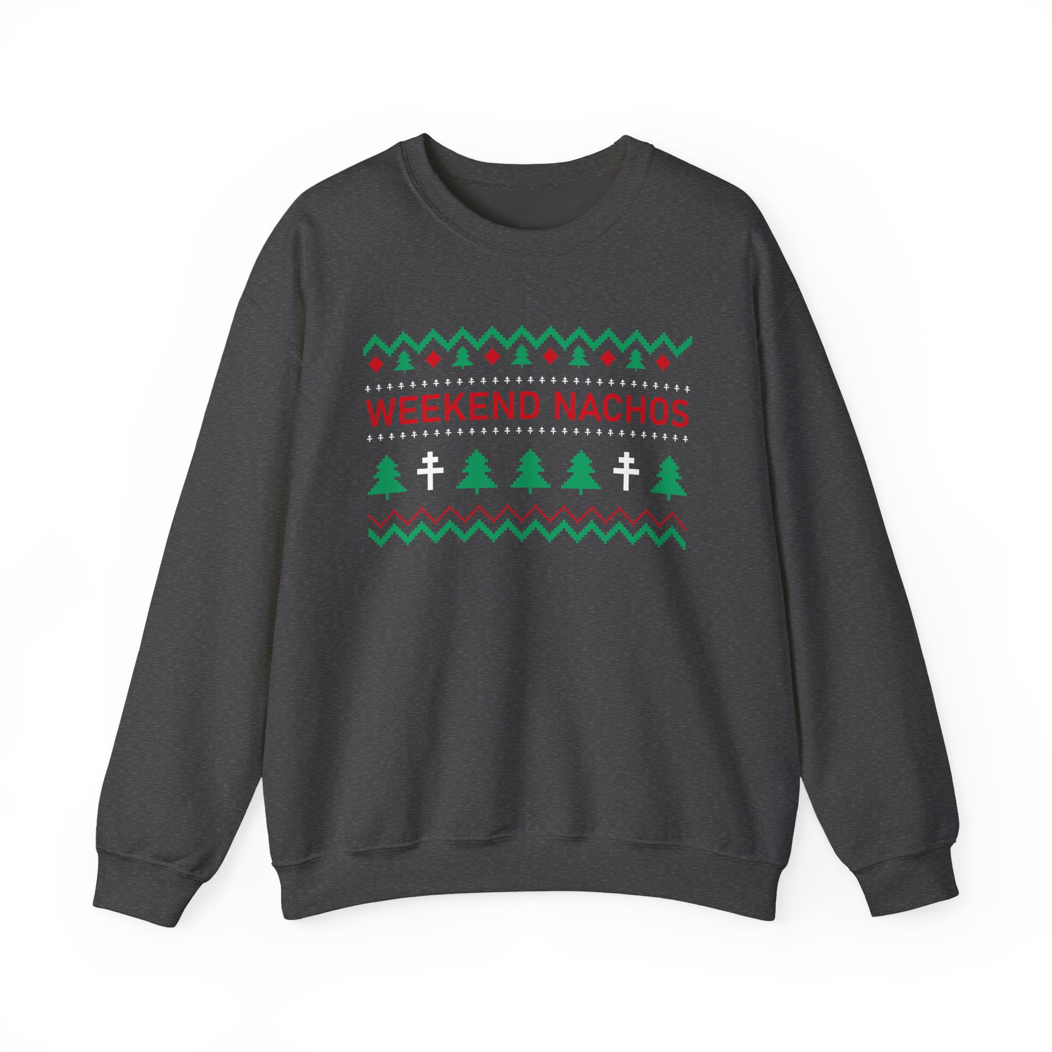 Weekend Nachos Unisex Heavy Blend™ Crewneck Sweatshirt - Image 7