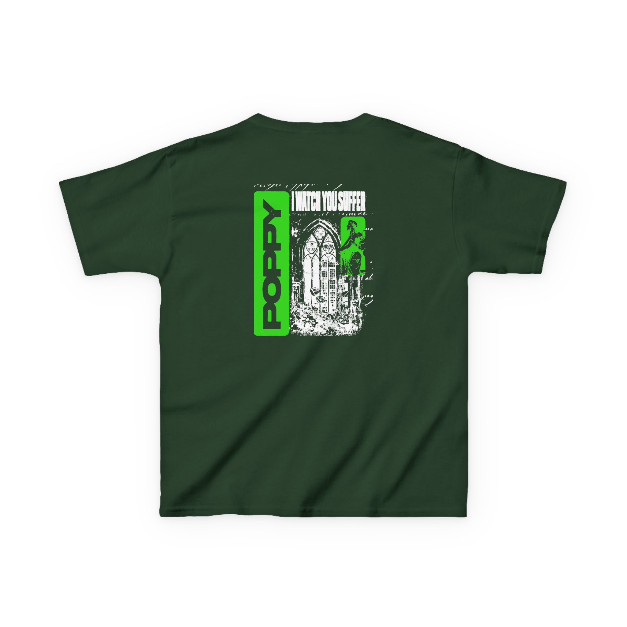 Kids Poppy I Watch You Suffer Heavy Cotton™ Tee - Image 4