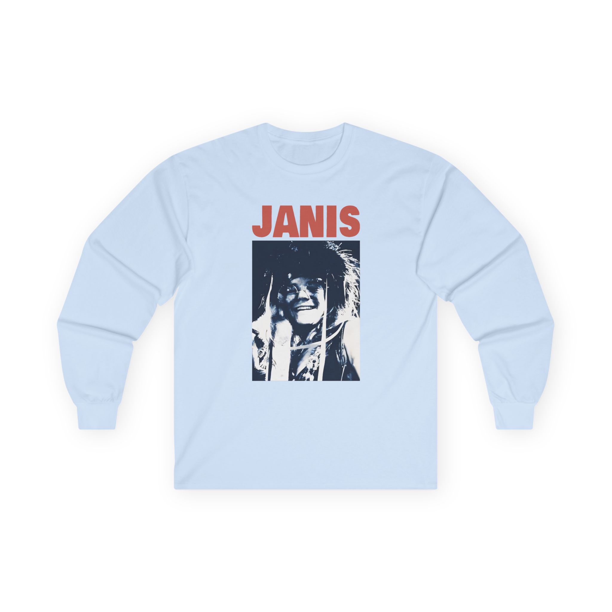 Janis Joplin Beatnick Unisex Ultra Cotton Long Sleeve Tee - Image 11