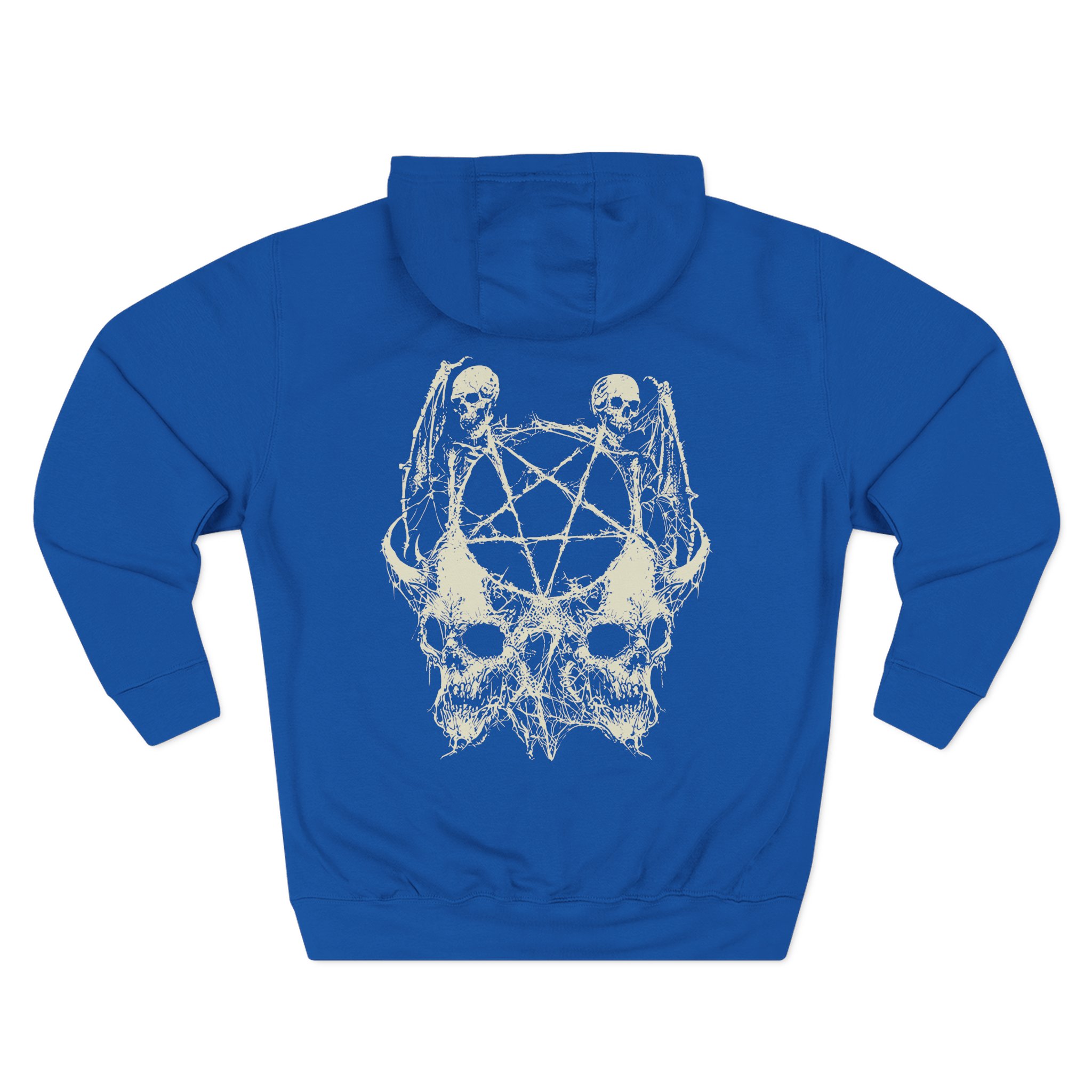 Paleface Swiss Skull Three-Panel Fleece Hoodie - Image 8