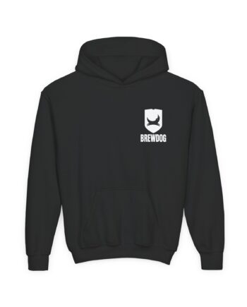 Brewdog All Day All Night Youth Heavy Blend Hooded Sweatshirt