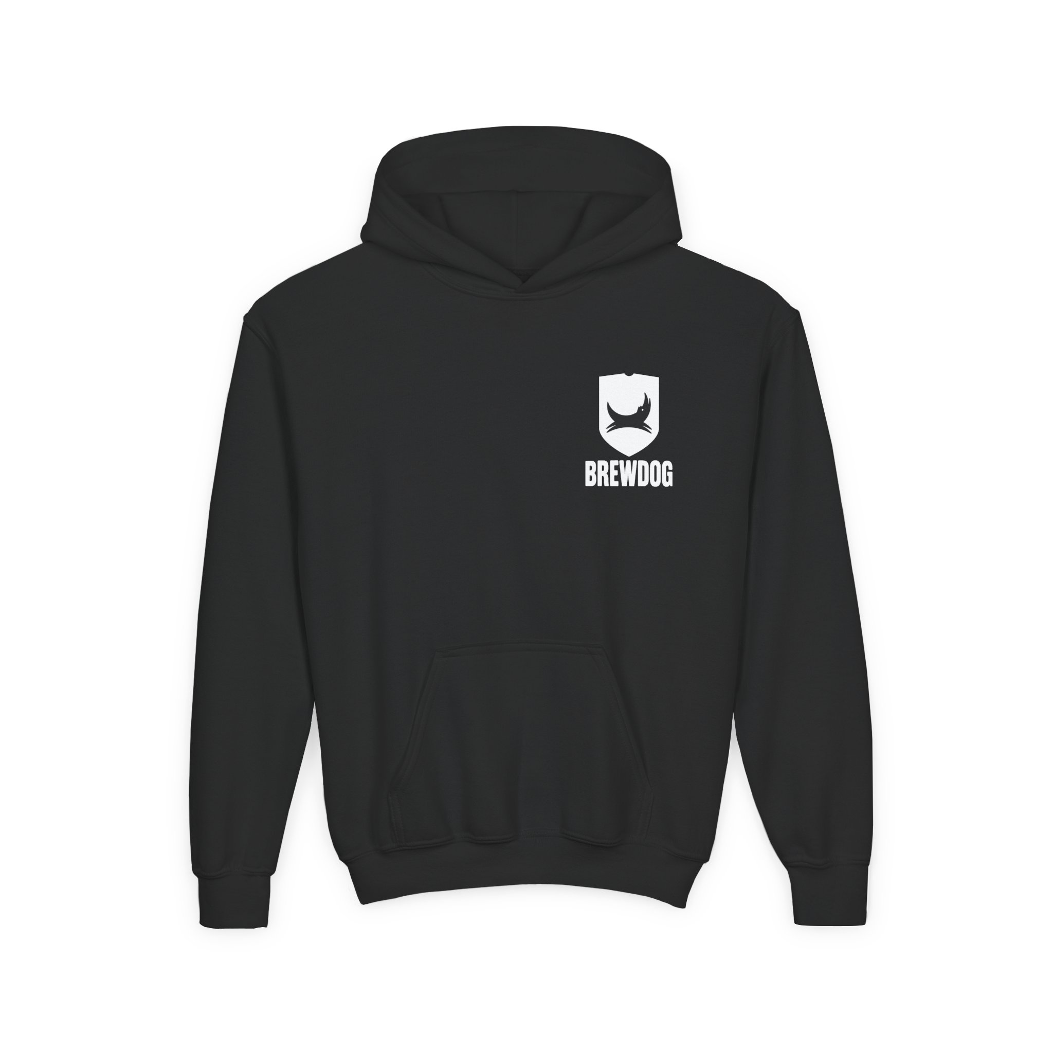 Brewdog All Day All Night Youth Heavy Blend Hooded Sweatshirt
