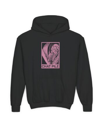 Chat Pile Pamela Youth Heavy Blend Hooded Sweatshirt