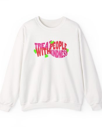 Love on Tour Treat People With Kindness Unisex Heavy Blend™ Crewneck Sweatshirt
