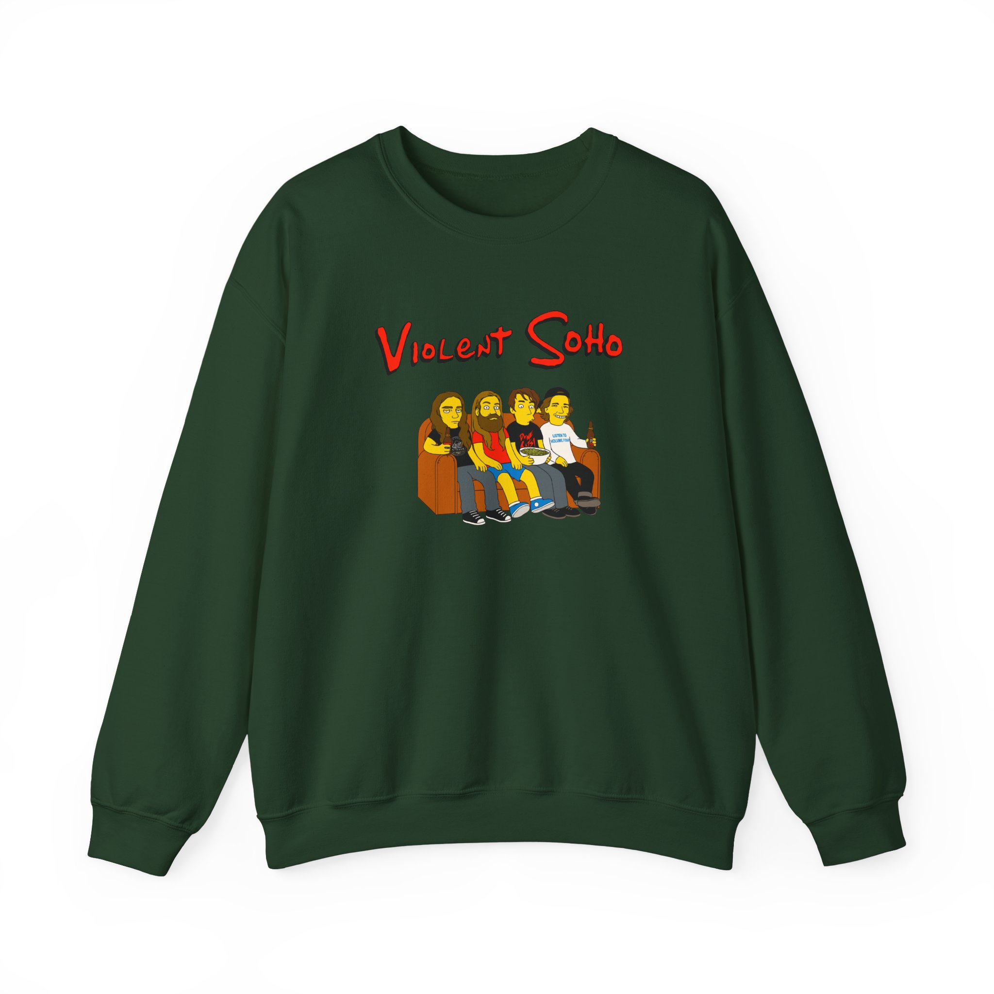Violent Soho Springfield 4122 Unisex Heavy Blend™ Crewneck Sweatshirt - Image 11