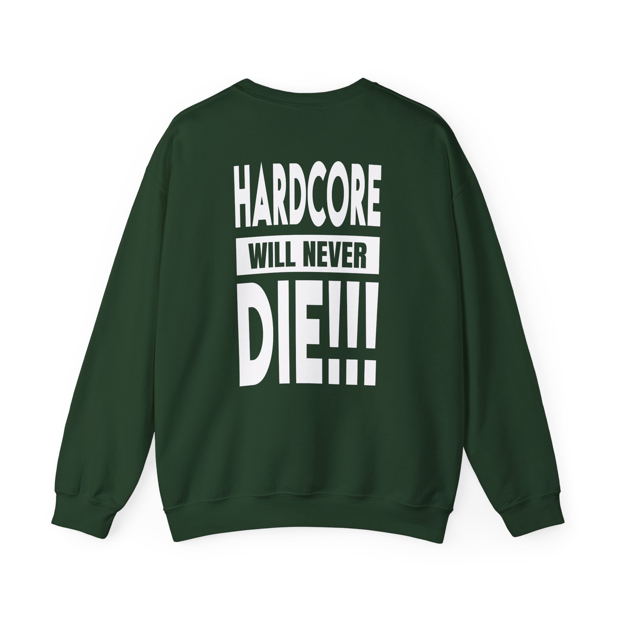 Thunderdome Hardcore Will Never Die Unisex Heavy Blend™ Crewneck Sweatshirt - Image 6