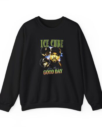 Ice Cube Good Day Photo Collage Unisex Heavy Blend™ Crewneck Sweatshirt