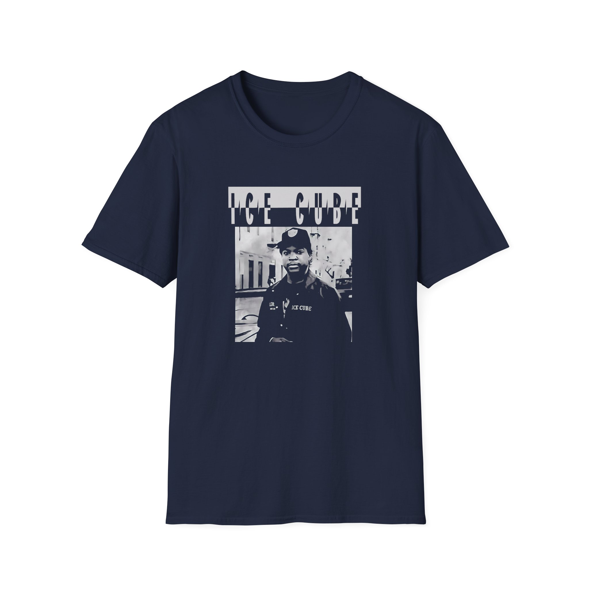 Ice Cube Photo Unisex Softstyle T-Shirt - Image 17