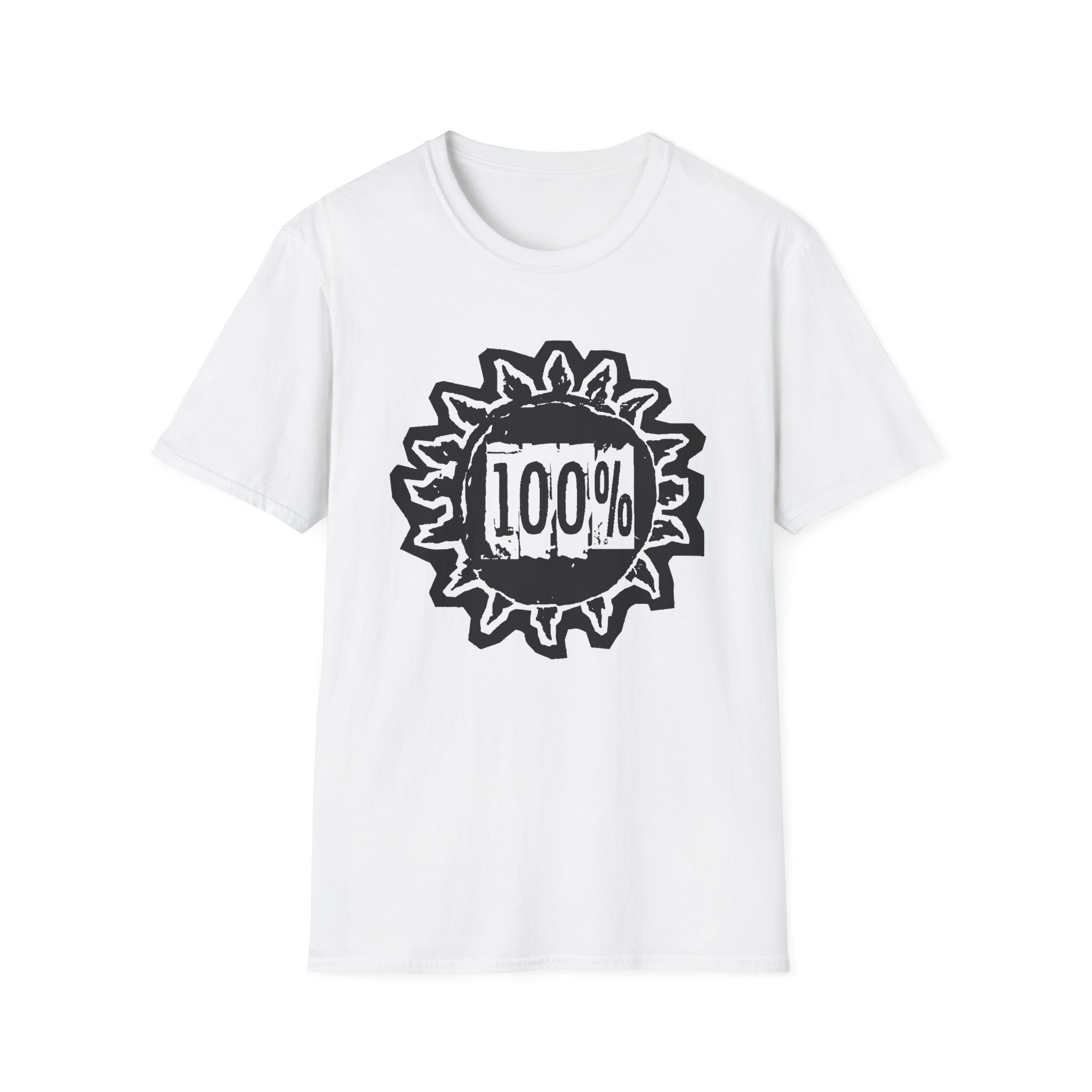Levellers 100% to Artists Unisex Softstyle T-shirt - Image 3