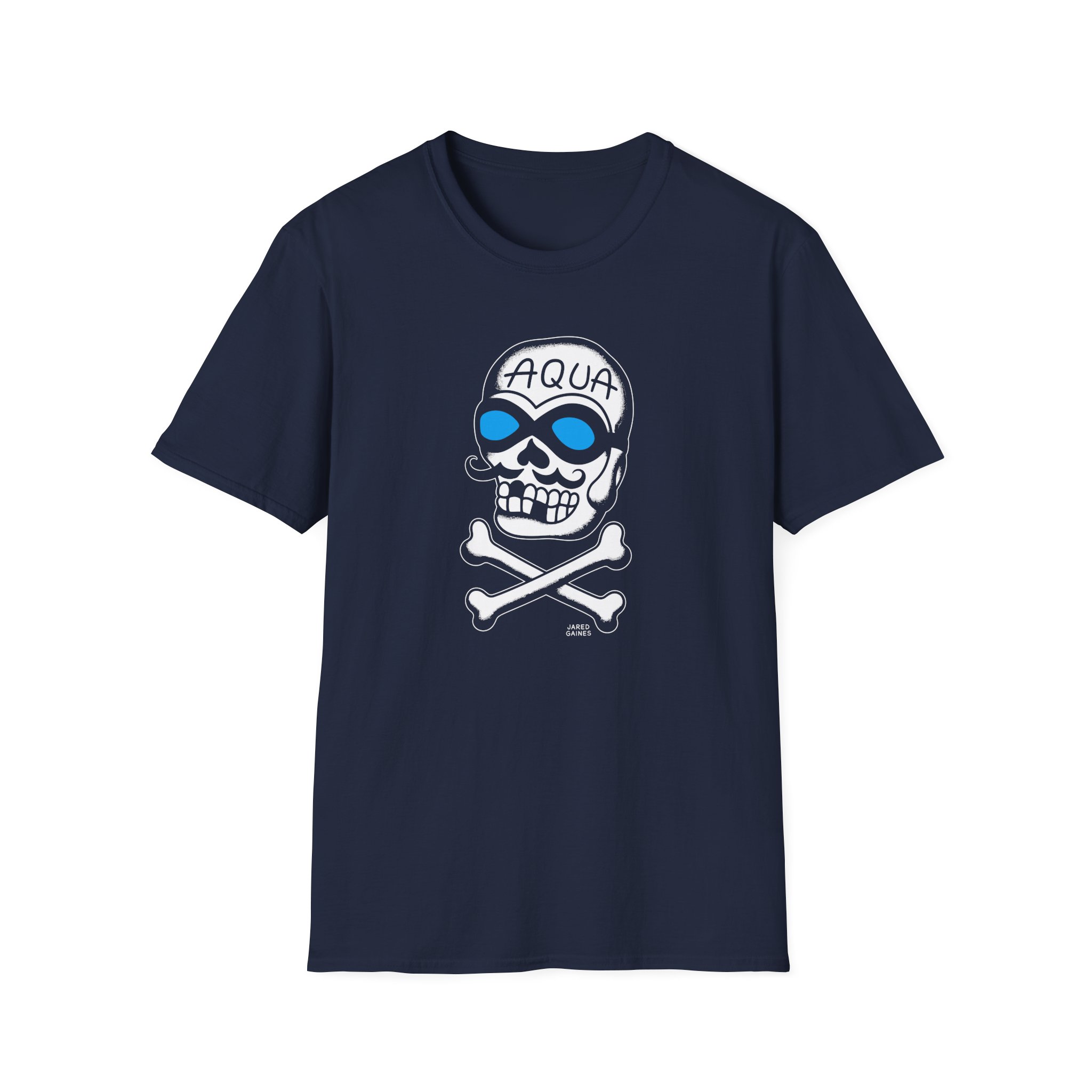 The Aquabats! * Jared Gaines AquaSkully! Unisex Softstyle T-Shirt - Image 13