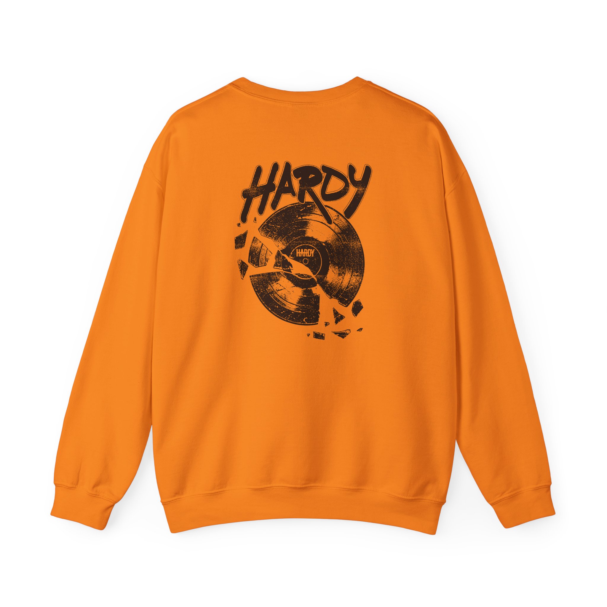 Hd Orange Record Unisex Heavy Blend™ Crewneck Sweatshirt - Image 2
