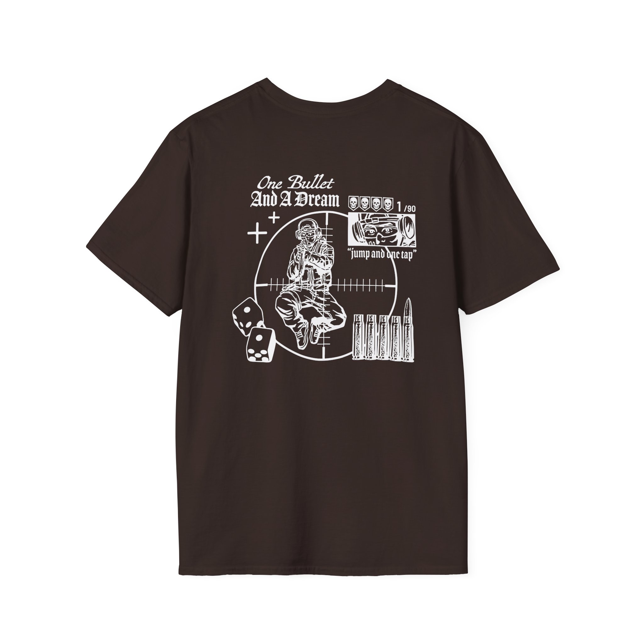 Shroud One Bulle Unisex Softstyle T-Shirt - Image 6