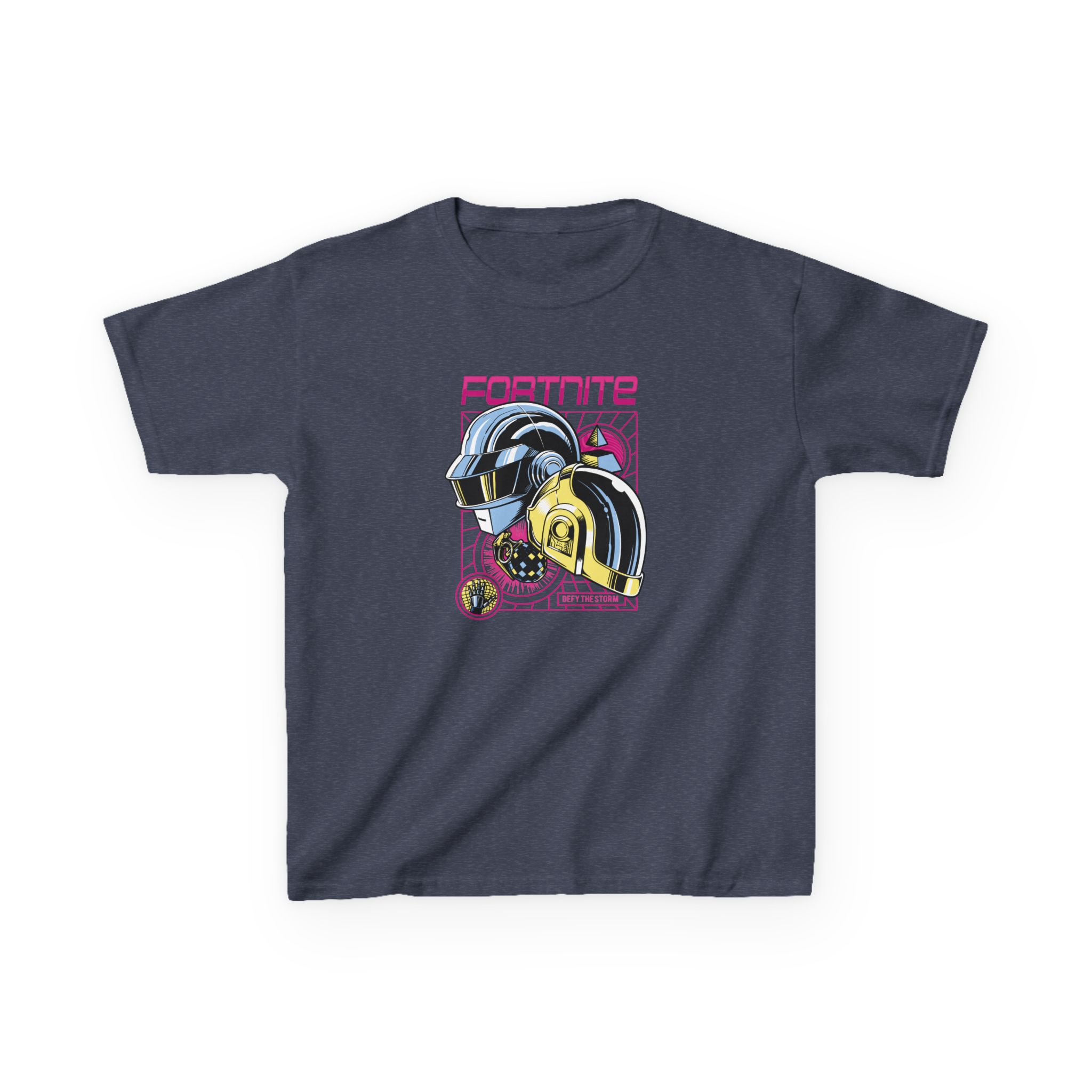 Kids Daft Punk Fortnite X Daft Punk Heavy Cotton™ Tee - Image 15