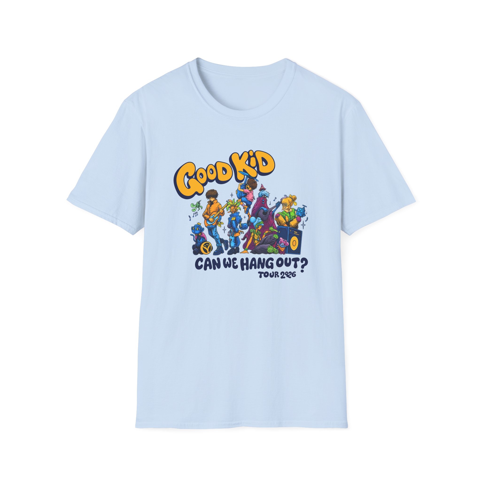 Good Kid Can We Hang Out Unisex Softstyle T-Shirt - Image 21