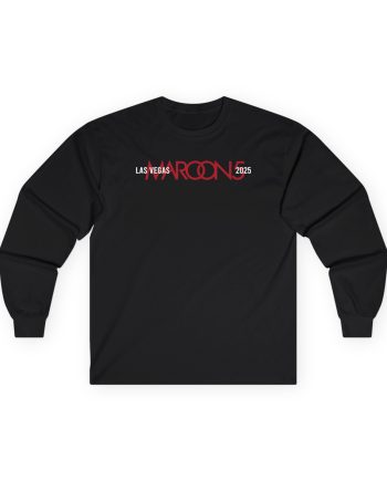 Adam Levine M5LV Distressed Unisex Ultra Cotton Long Sleeve Tee