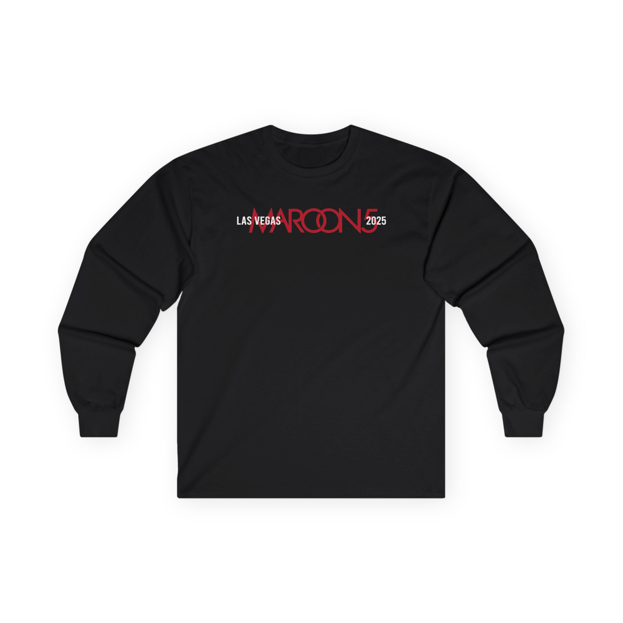 Adam Levine M5LV Distressed Unisex Ultra Cotton Long Sleeve Tee