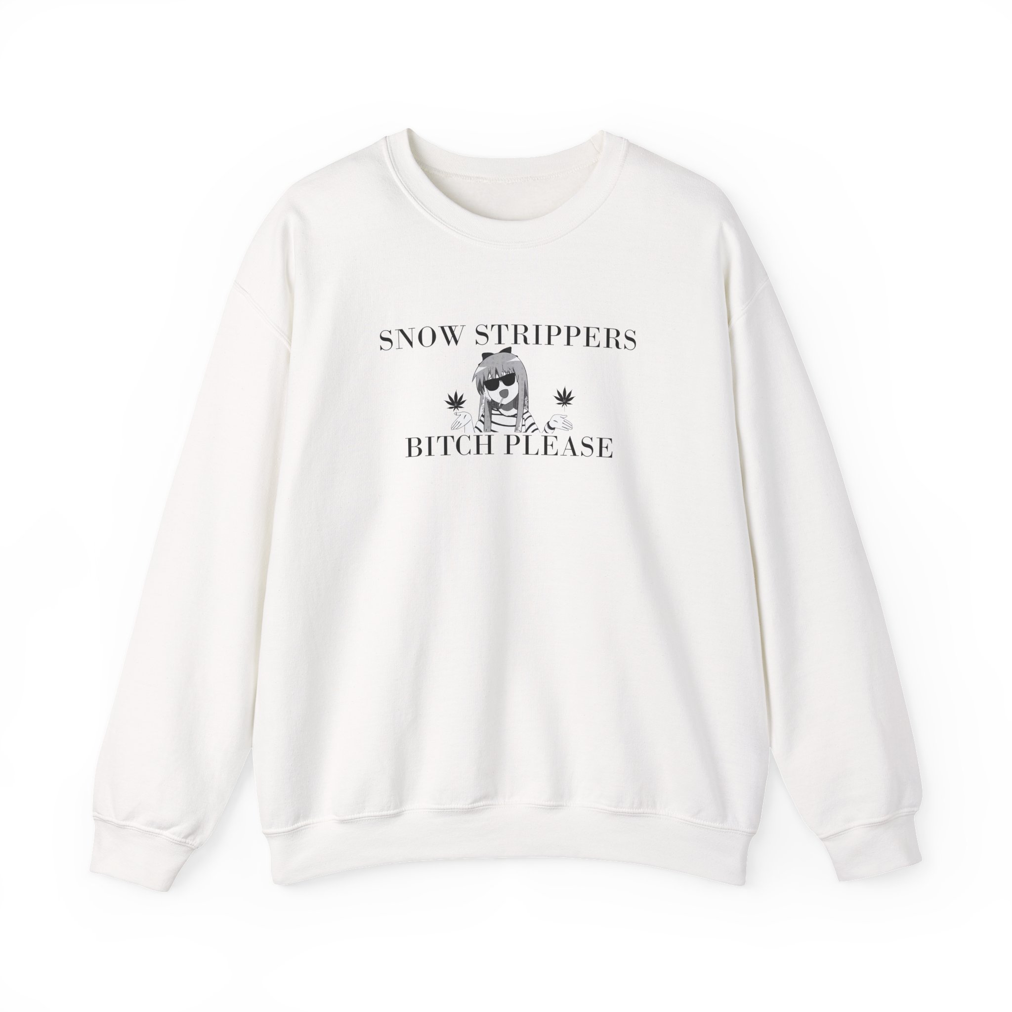 Snow Strippers Bitch Please Unisex Heavy Blend™ Crewneck Sweatshirt