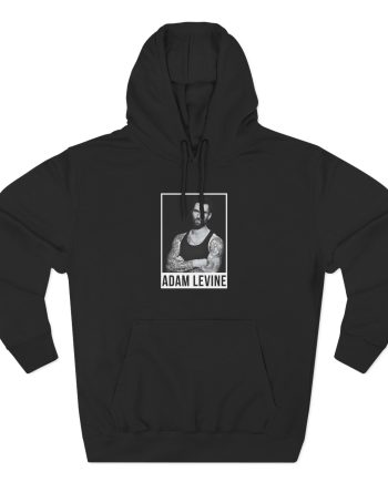 Adam Levine Three-Panel Fleece Hoodie