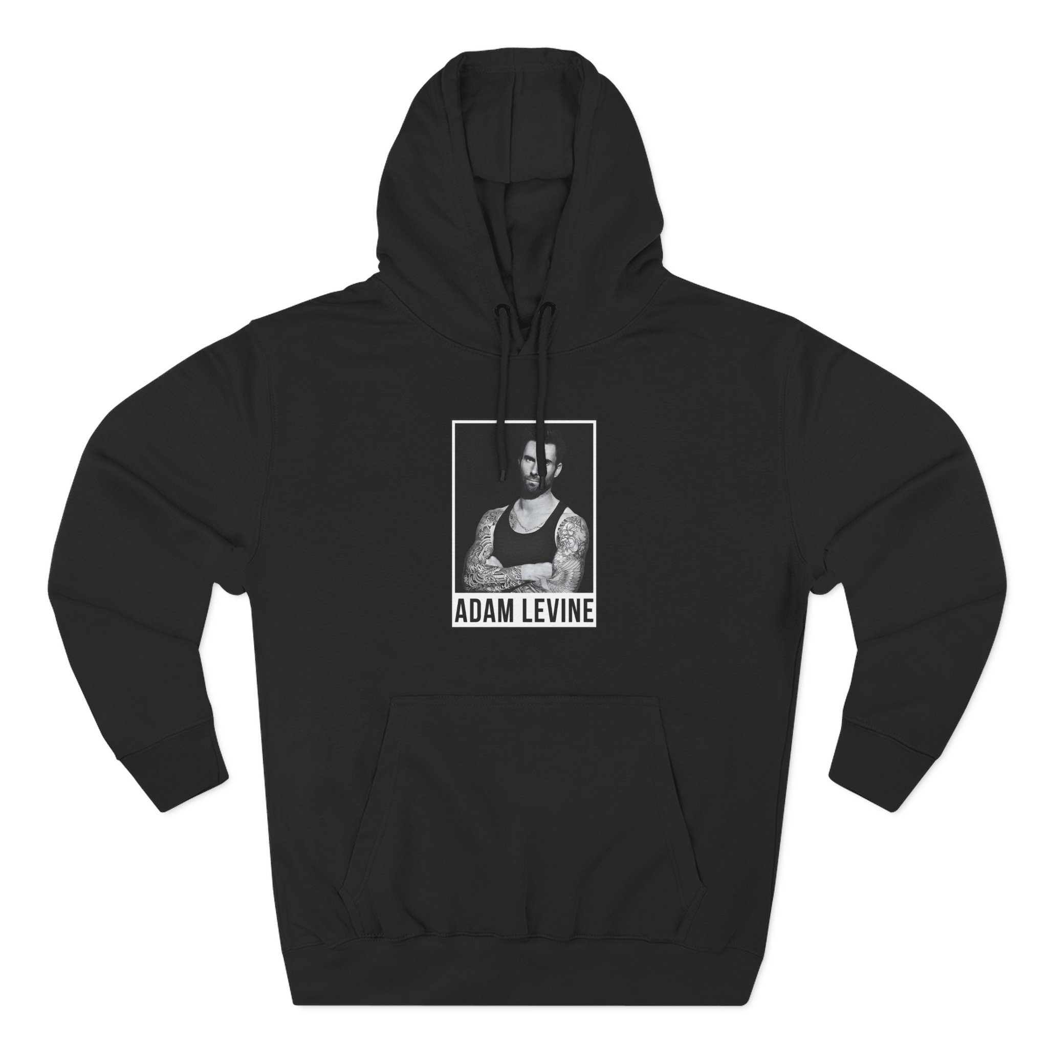 Adam Levine Three-Panel Fleece Hoodie