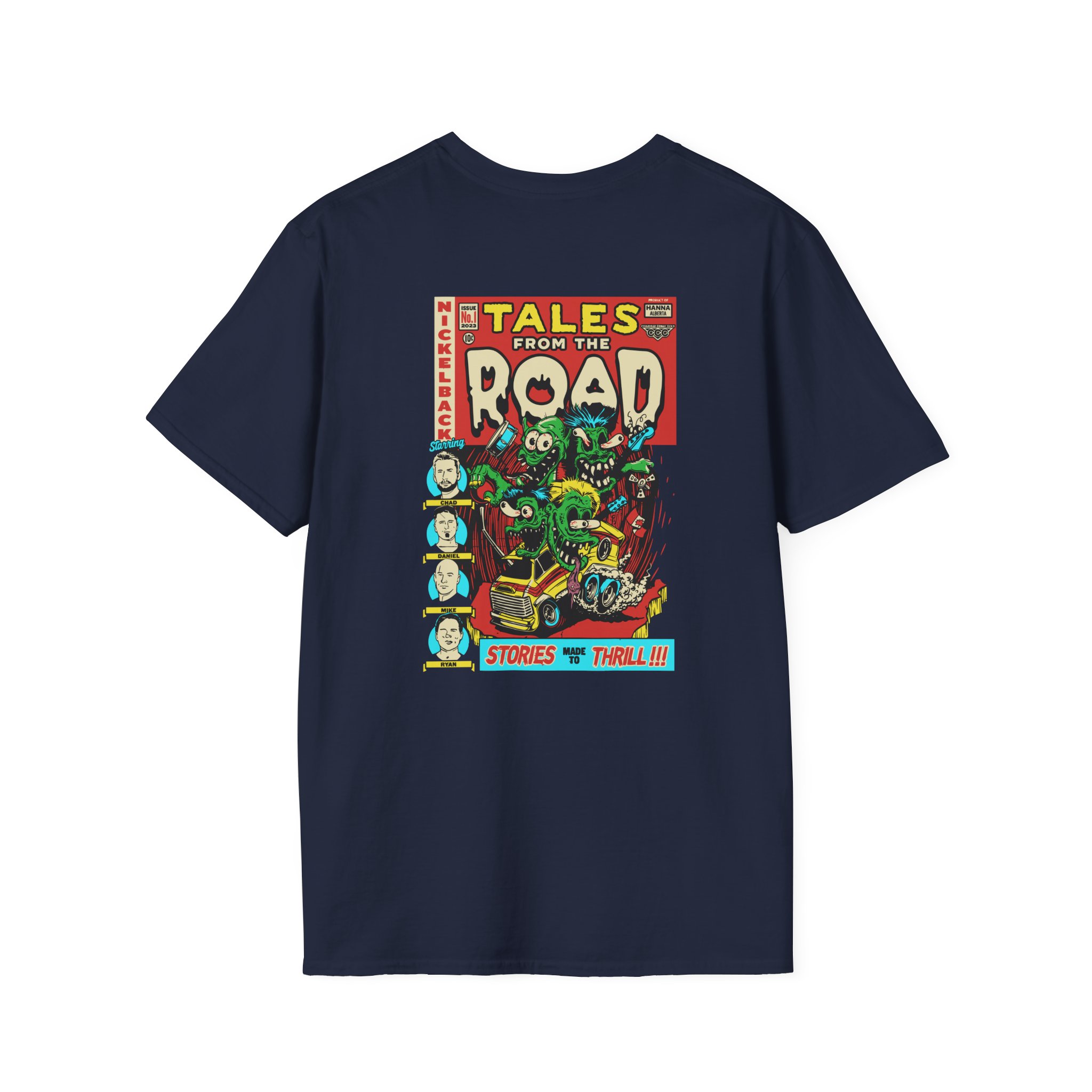 Nickelback Tales From the Road Unisex Softstyle T-Shirt - Image 6