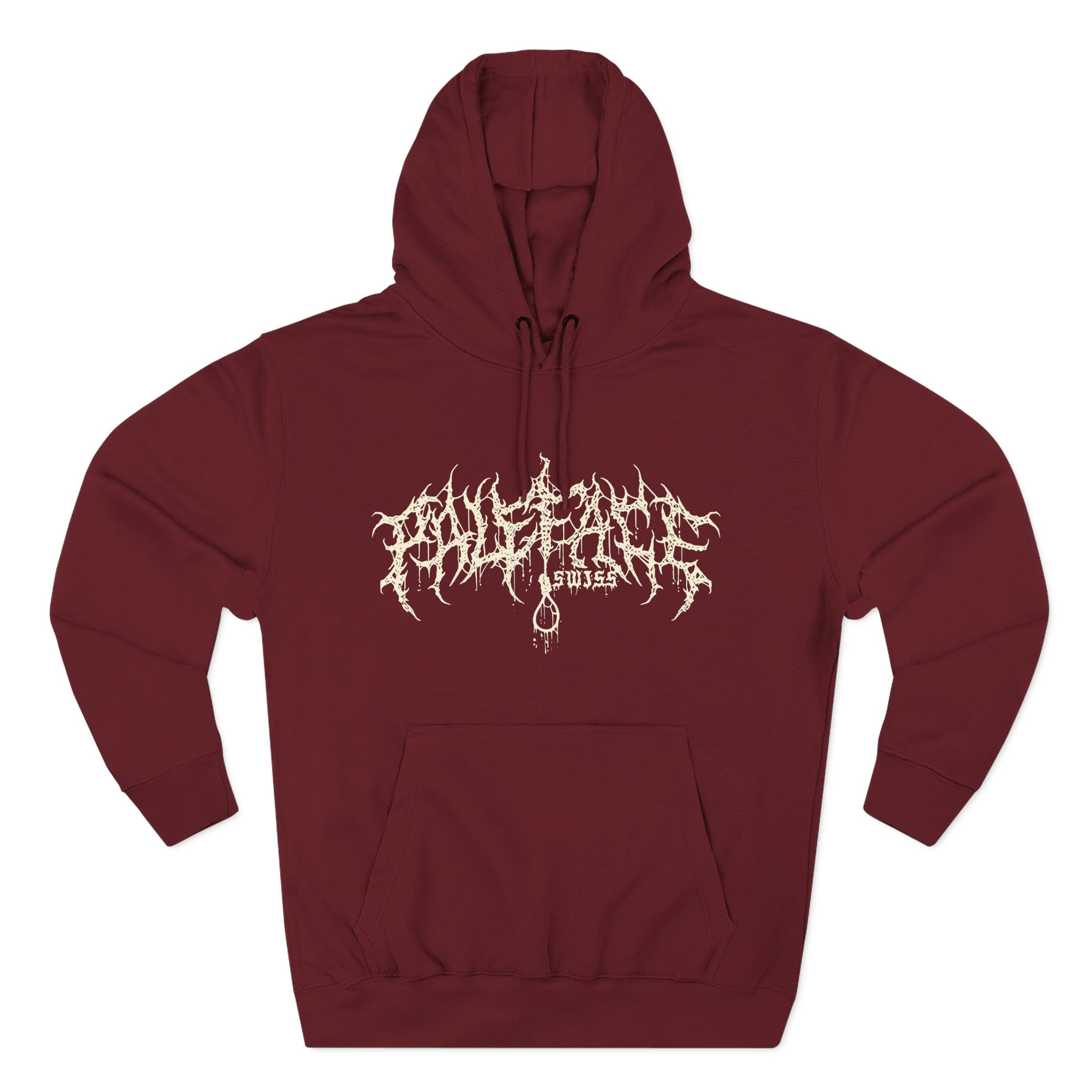 Paleface Swiss Skull Three-Panel Fleece Hoodie - Image 11