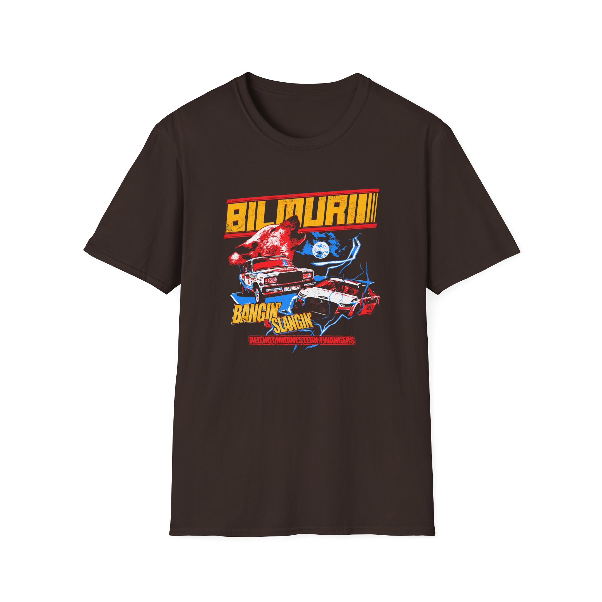 Bilmuri Bangin and Slangin Unisex Softstyle T-Shirt - Image 3