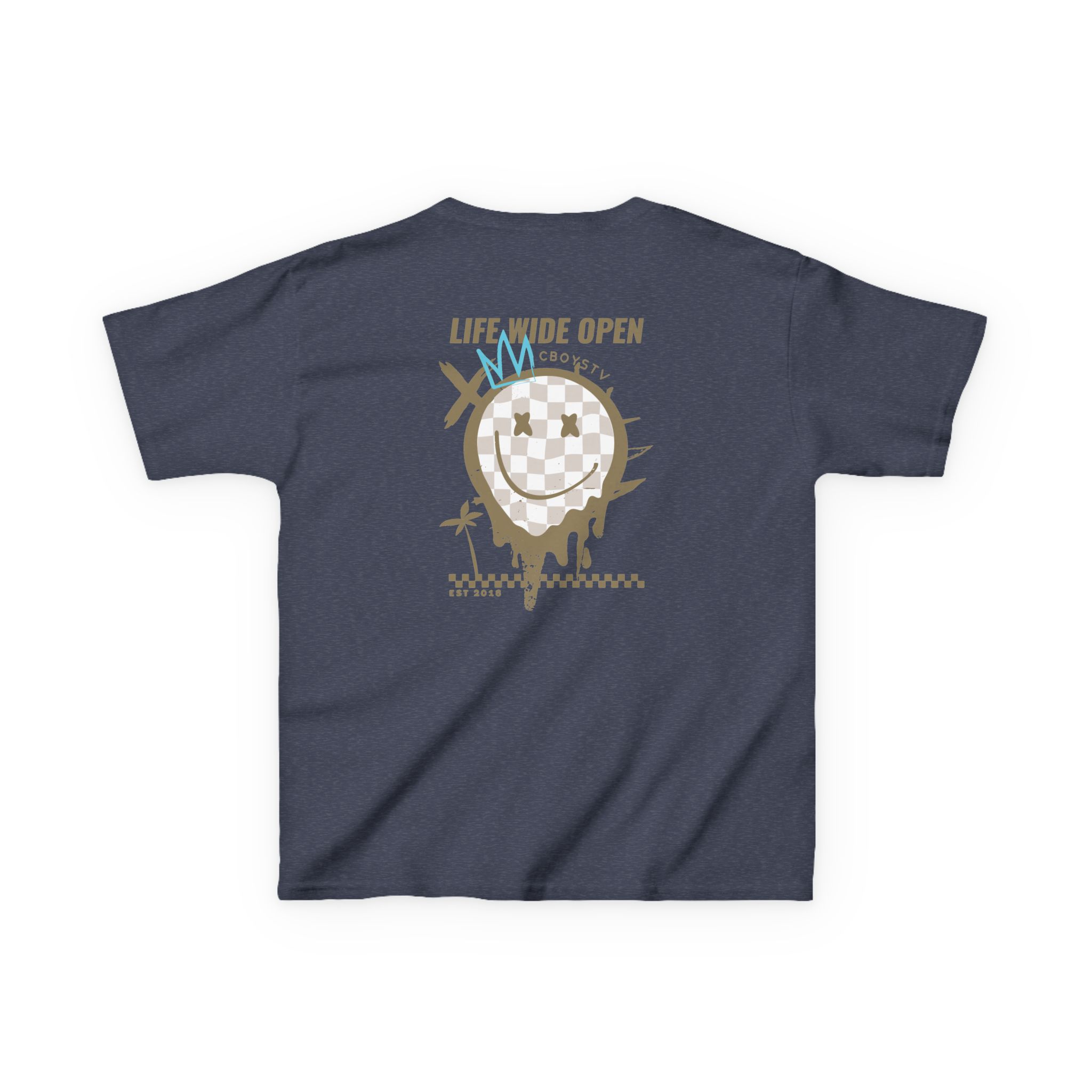 Kids Cboystv Tan Rockstar Heavy Cotton™ Tee - Image 12