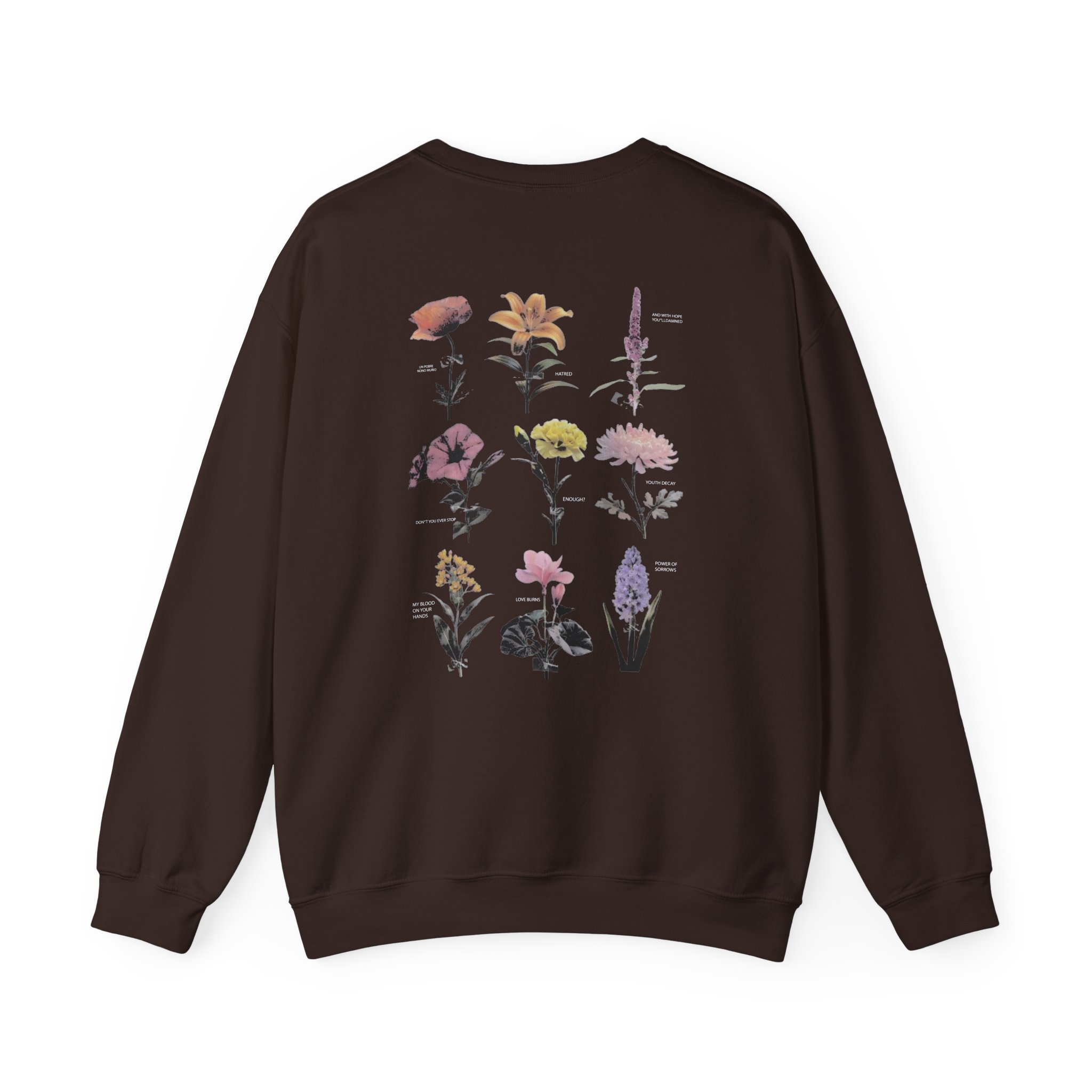 Paleface Swiss Hidden Flowers Unisex Heavy Blend™ Crewneck Sweatshirt - Image 6