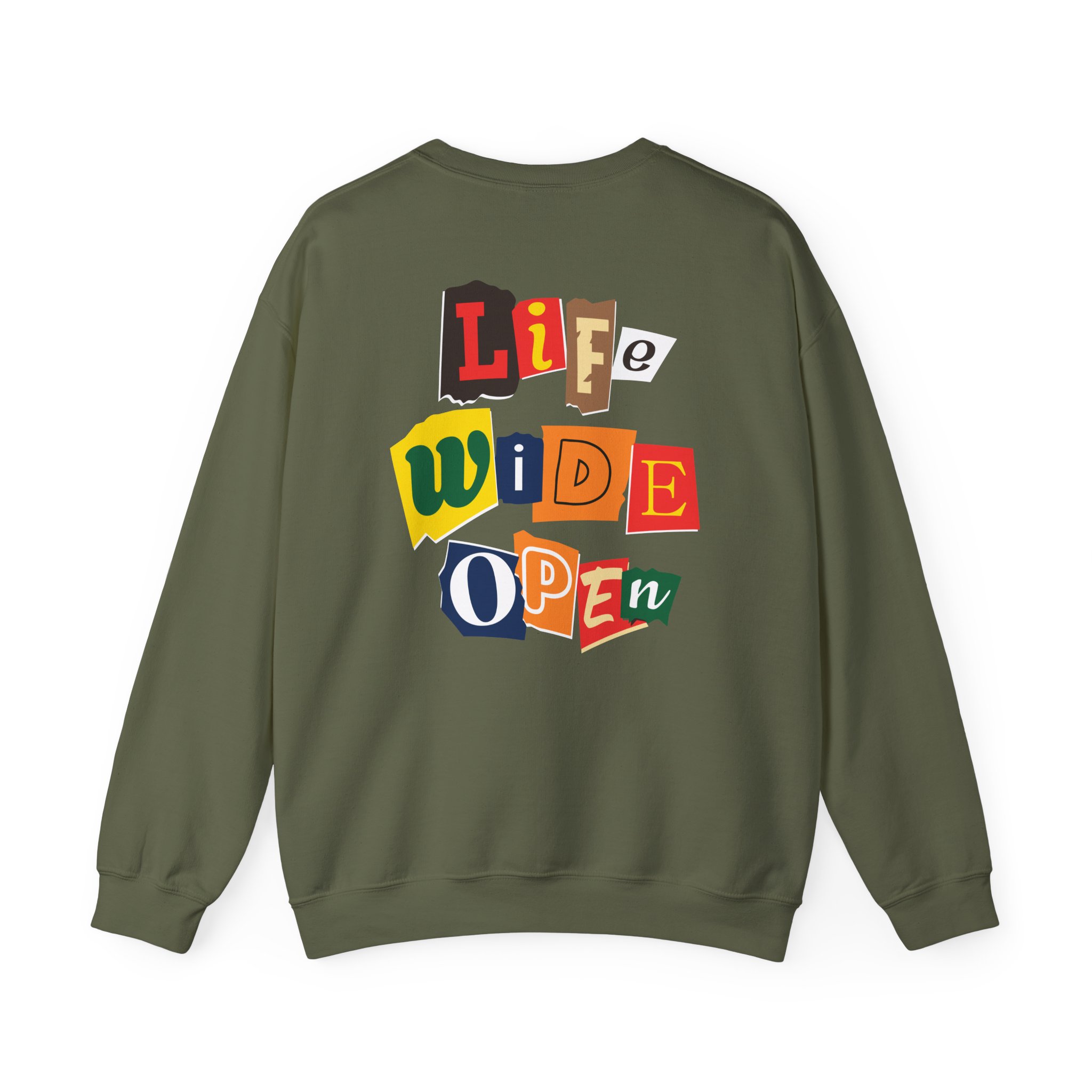 Cboystv Ransom Note Unisex Heavy Blend™ Crewneck Sweatshirt - Image 8